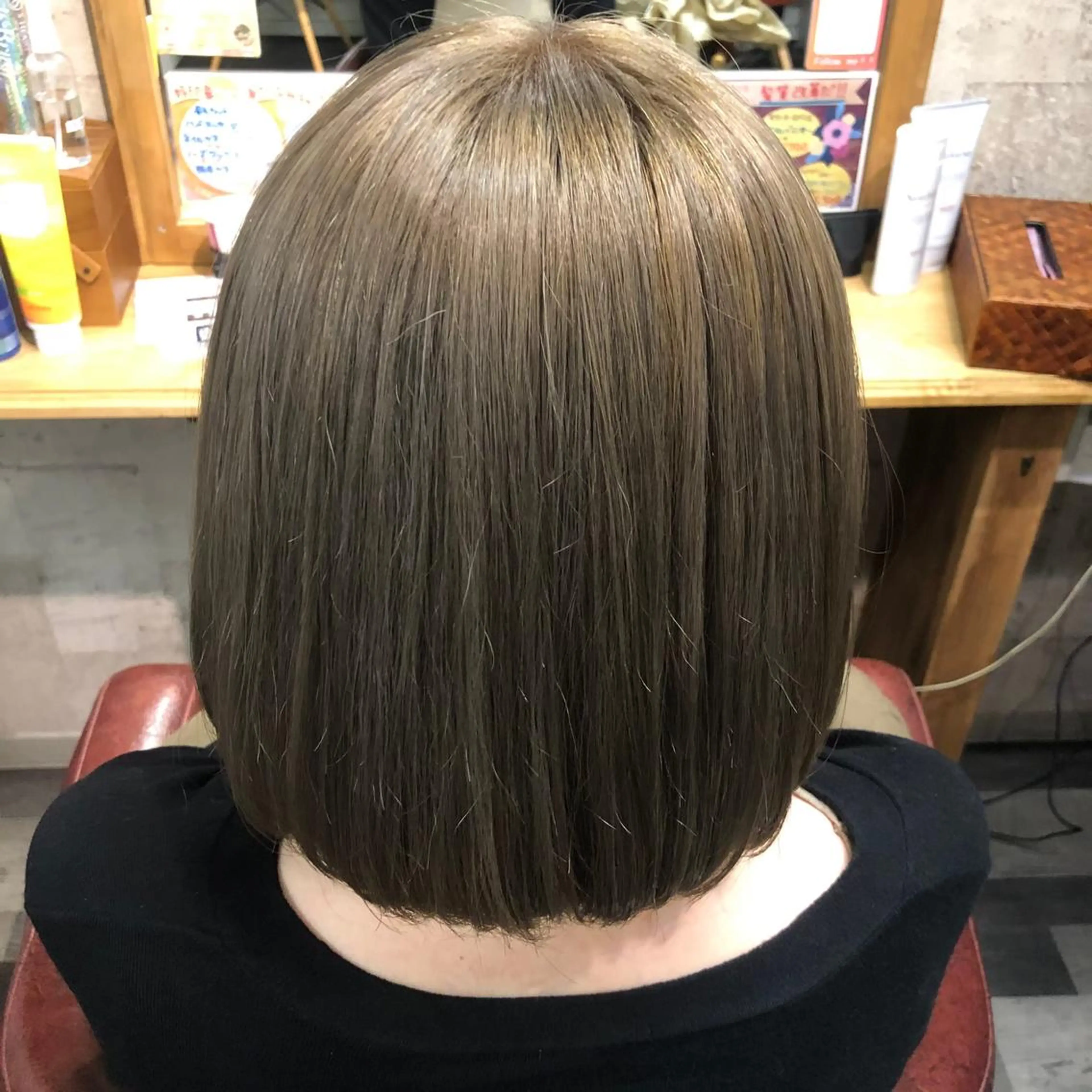 ミディアム カラー メンズパーマ屋さん /yuki☃️💭のヘアスタイル