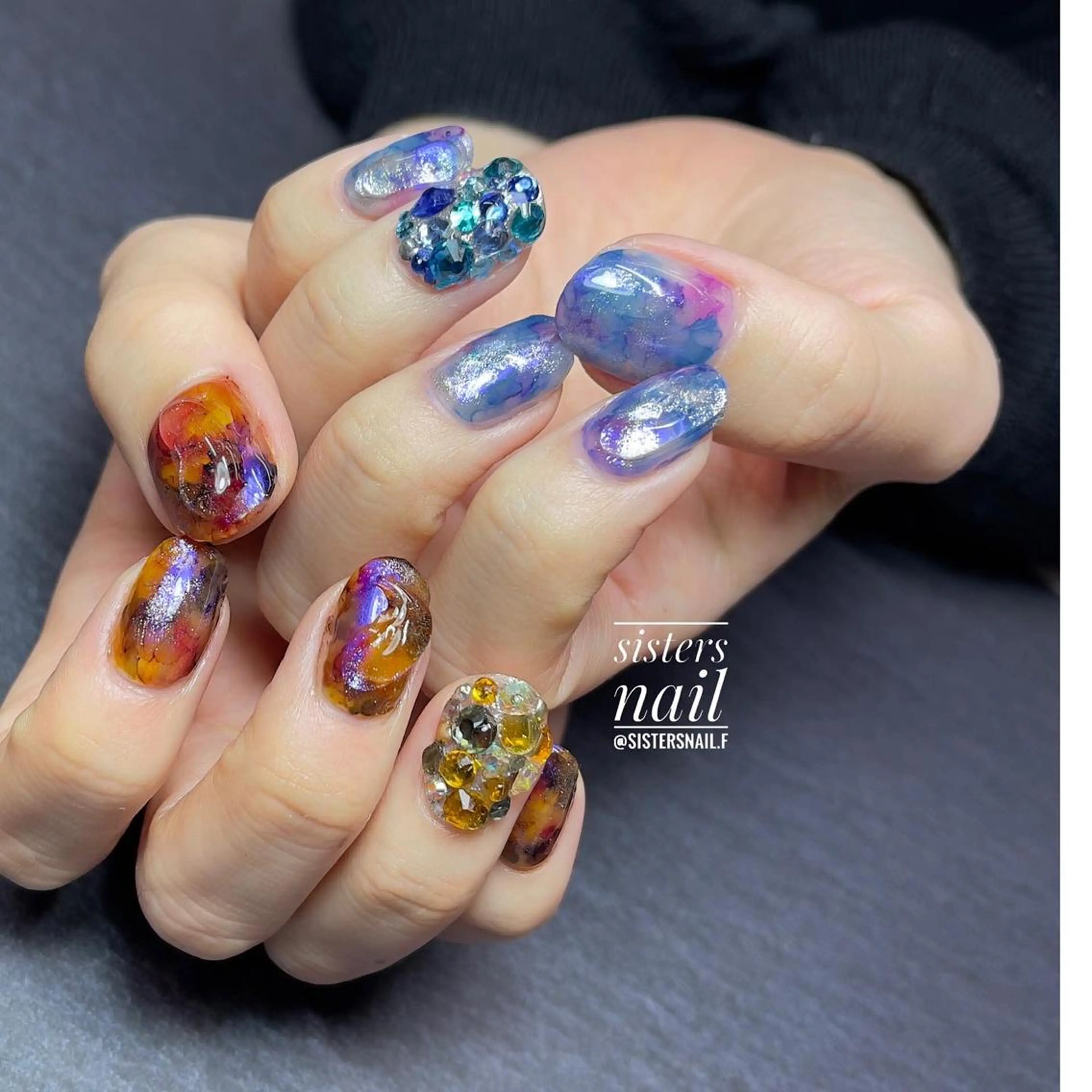 ネイル アートネイル sisters nail.fのネイルデザイン