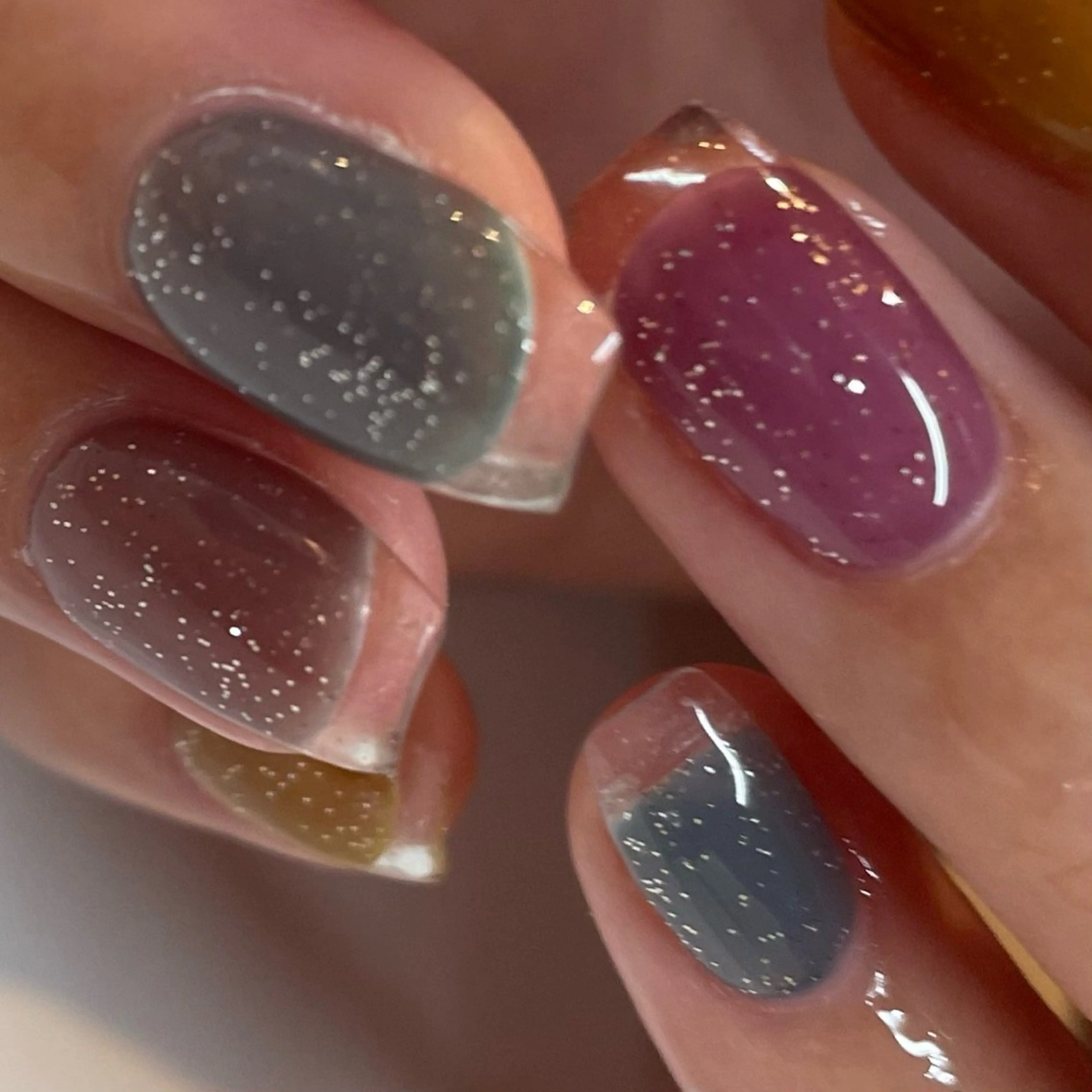 ネイル クリアネイル フレンチネイル Manon Yuiのネイルデザイン