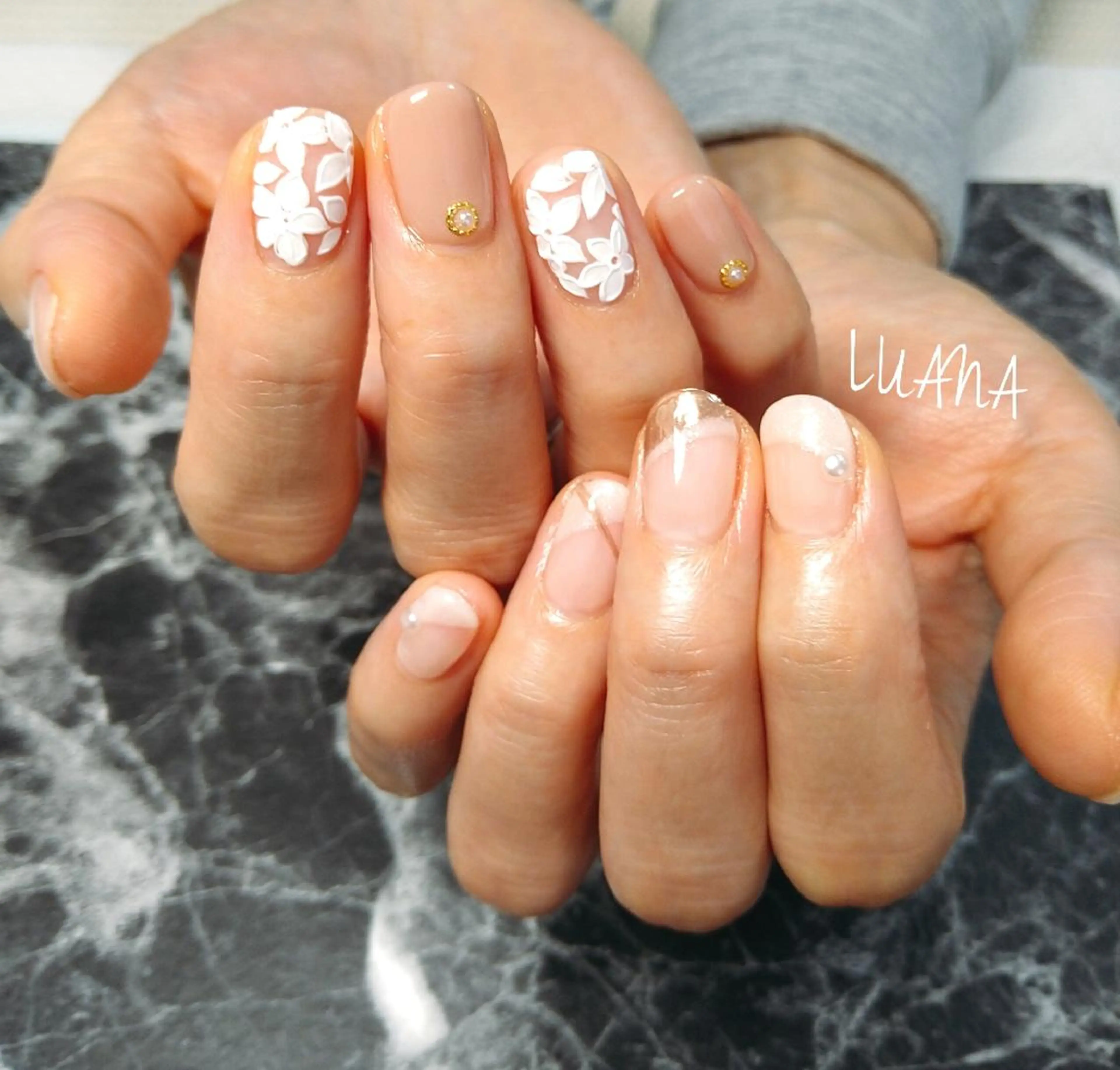 ネイル ハンドネイル LUANA  TAKAHASHIのネイルデザイン