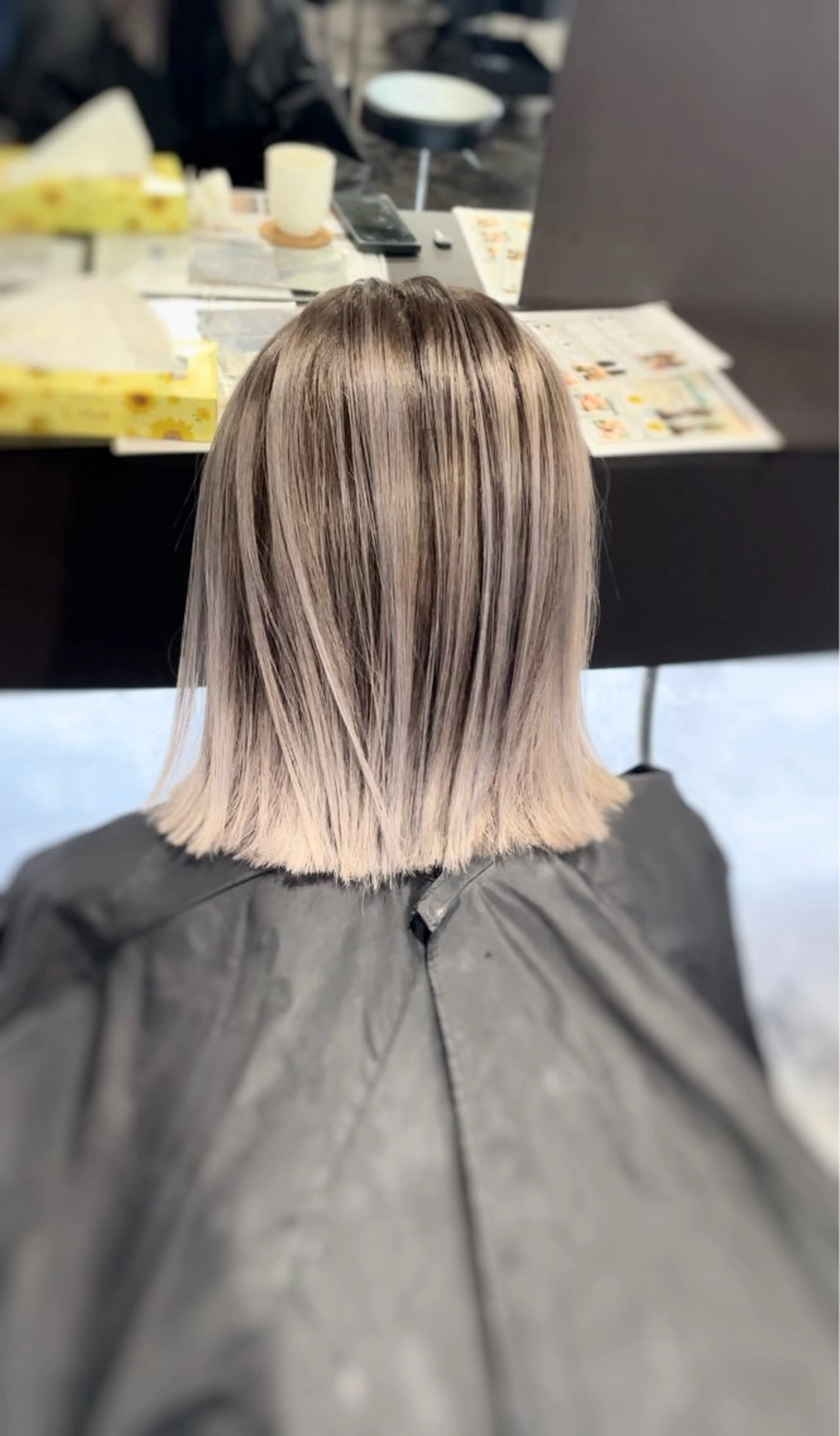 カラー ヘアカラー トリートメント olume(オルメ)所属・山田隆成/韓国カット バレ、ハイライト得意のヘアスタイル