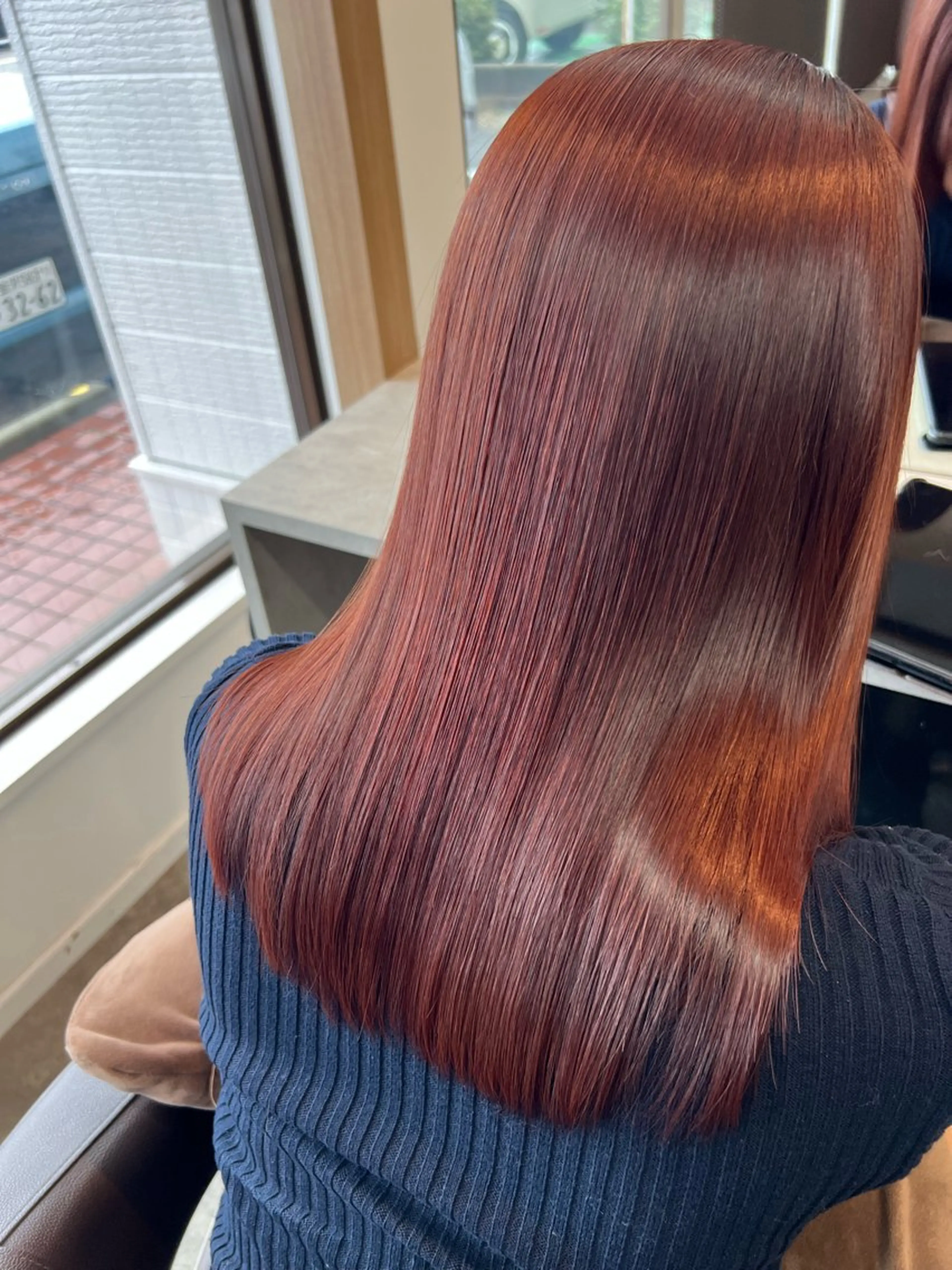 ロング トリートメント 柴田 綺音のヘアスタイル