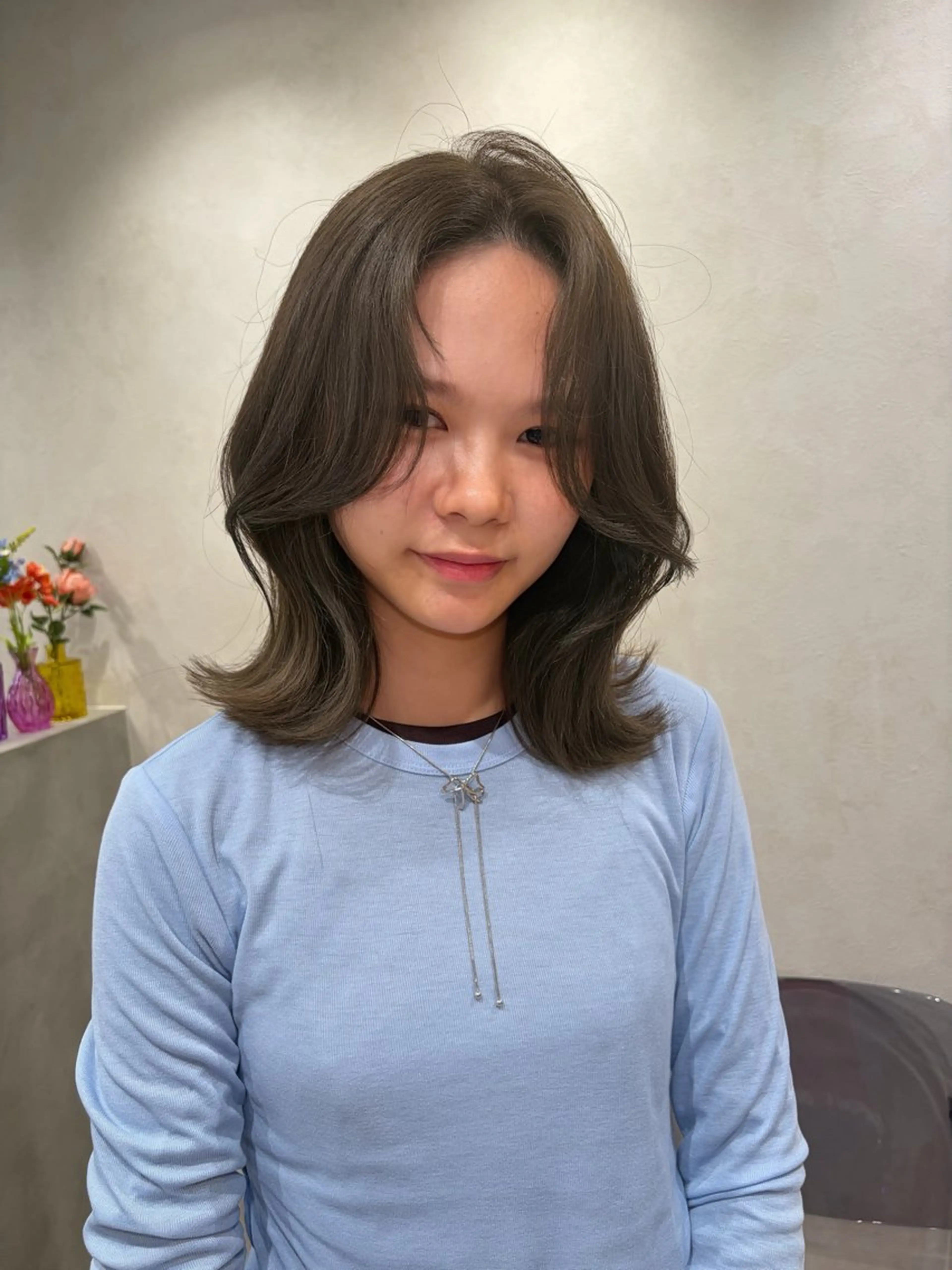 【ブリーチなし】Wカラー ＋ cut✂️の写真