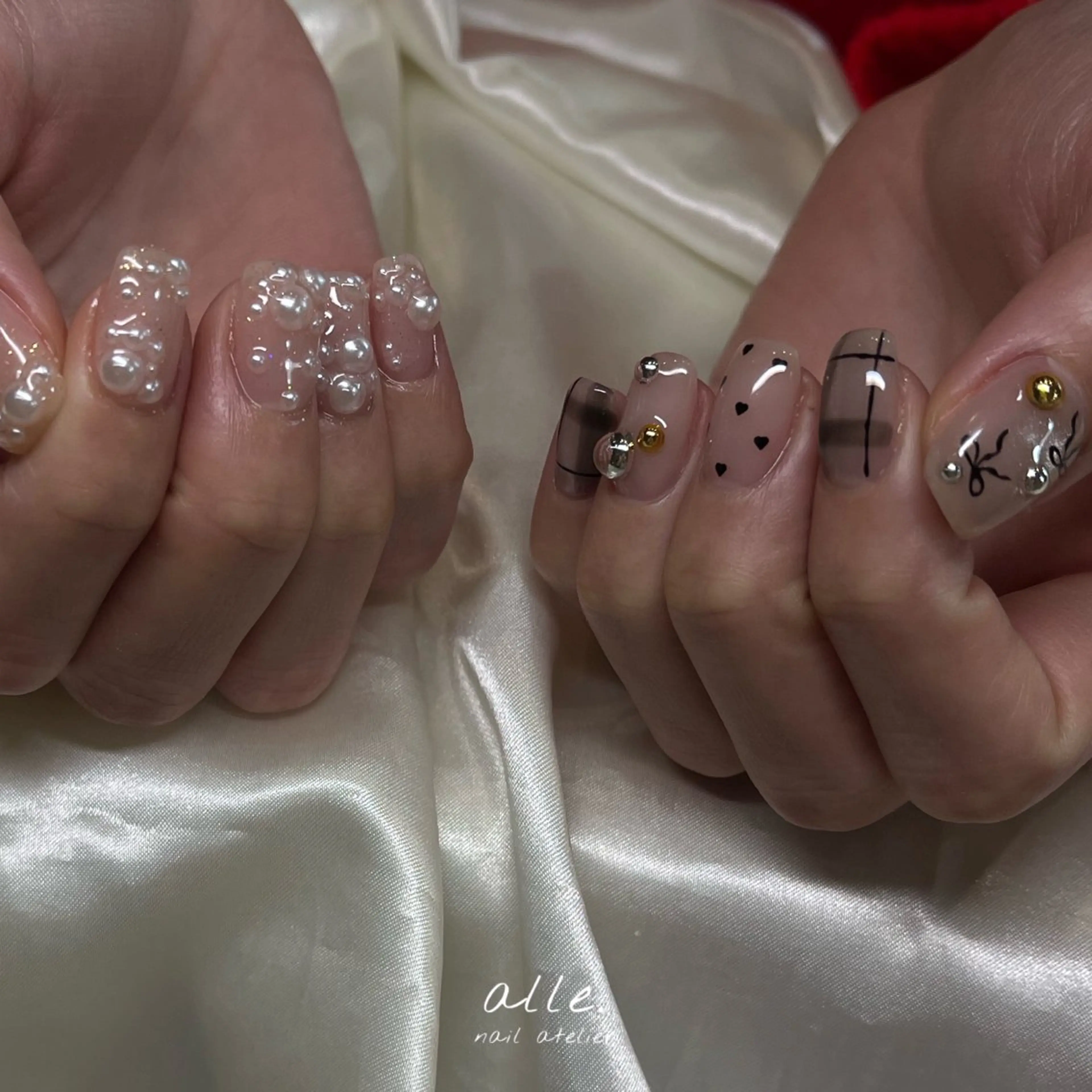 ネイル ハンドネイル atelier alle.のネイルデザイン