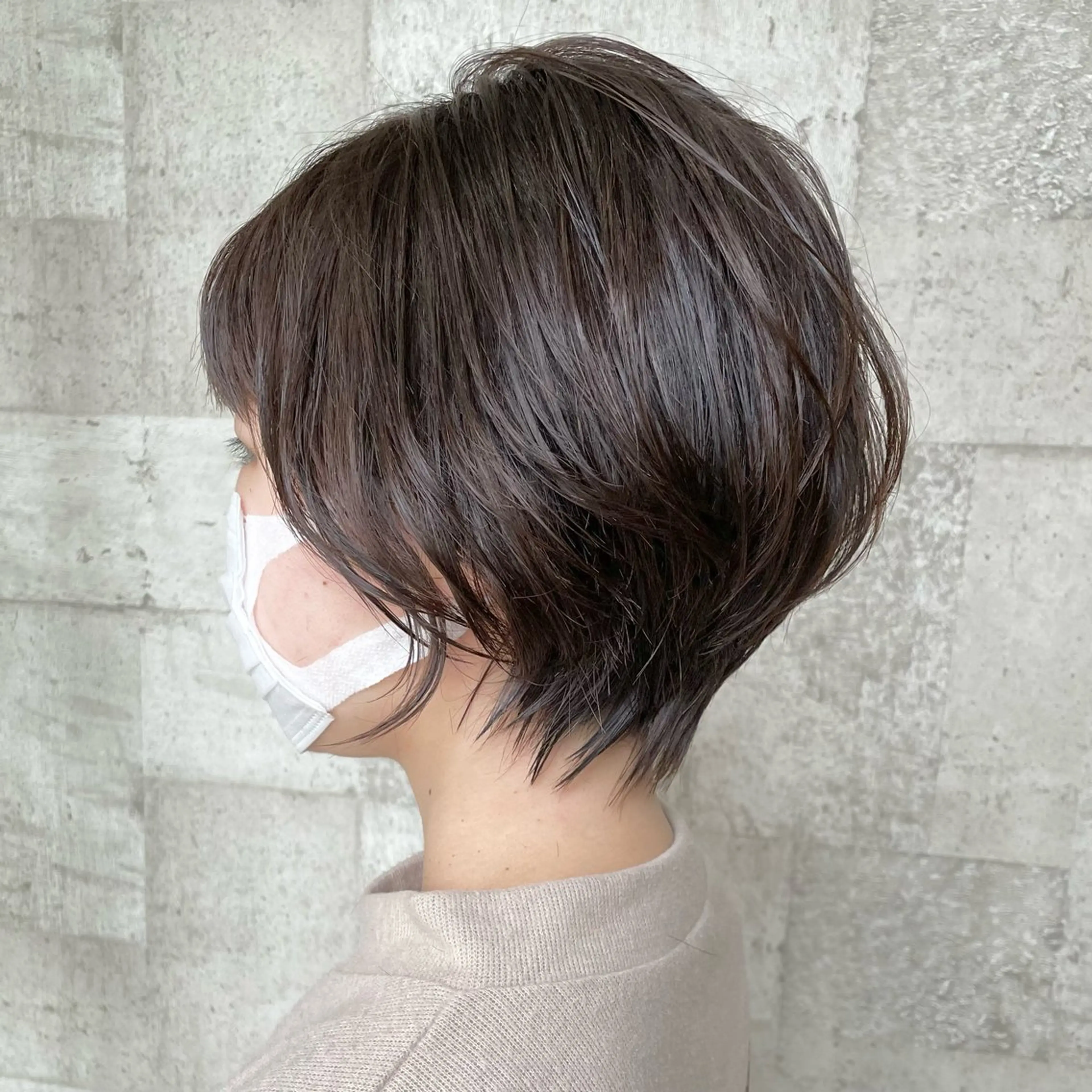 ショート カラー パーマ 似合わせカット ショートヘア カット 村上 遥香 店長スタイリストのヘアスタイル