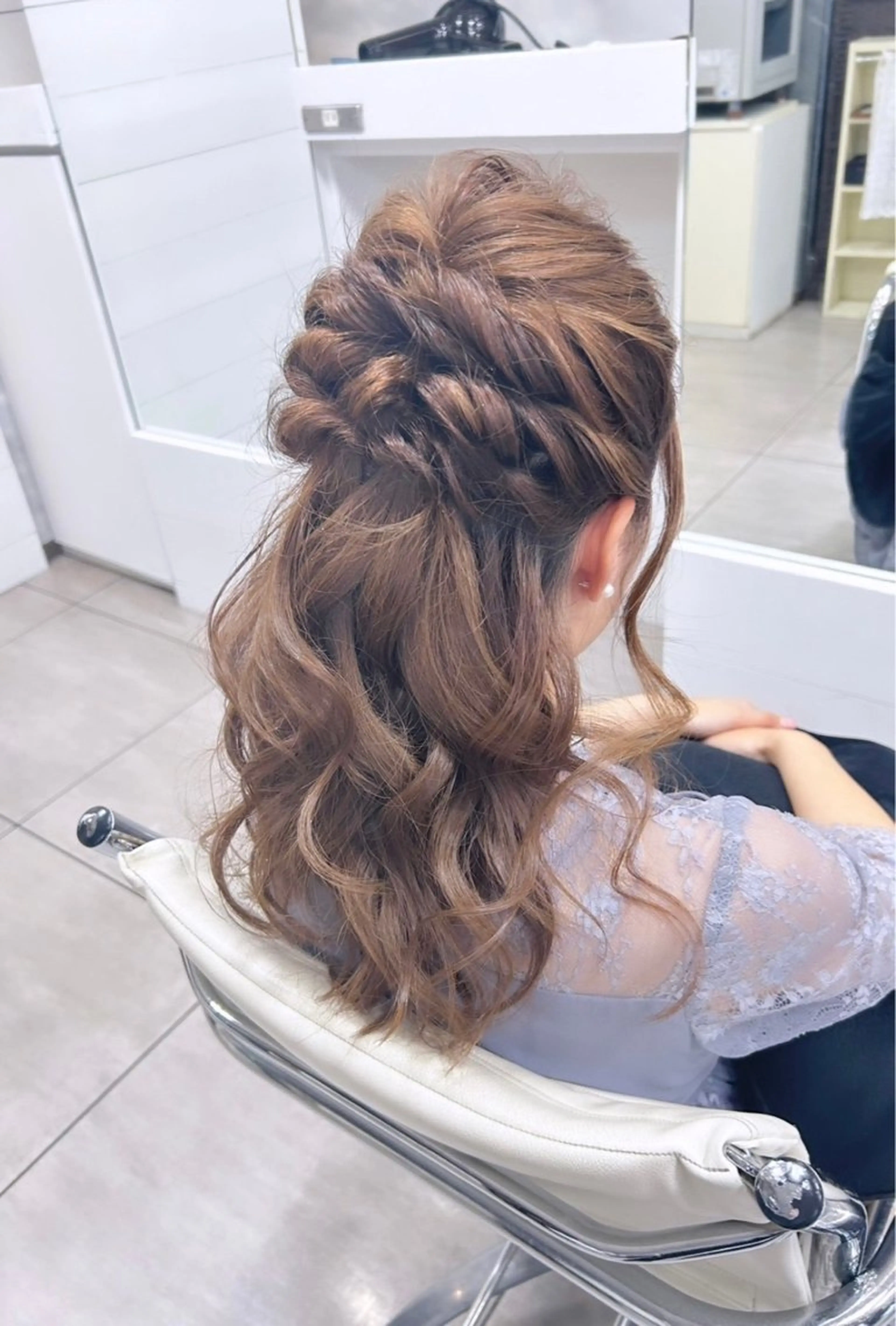 ロング ヘアセット 🫧艶髪カラー🫧 森本くるみのヘアスタイル