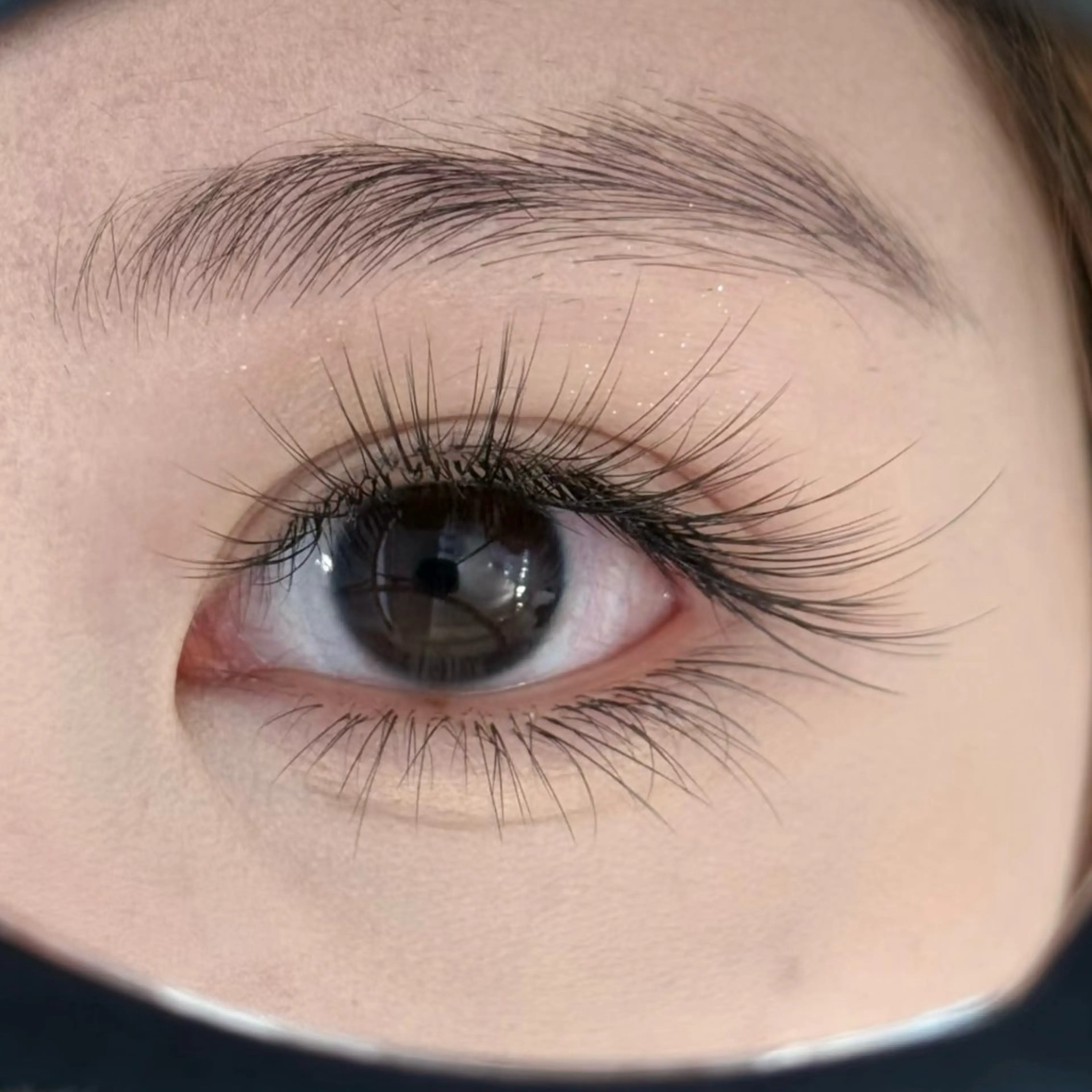フラッフィーラッシュ上付け放題+コーティング仕上げの写真