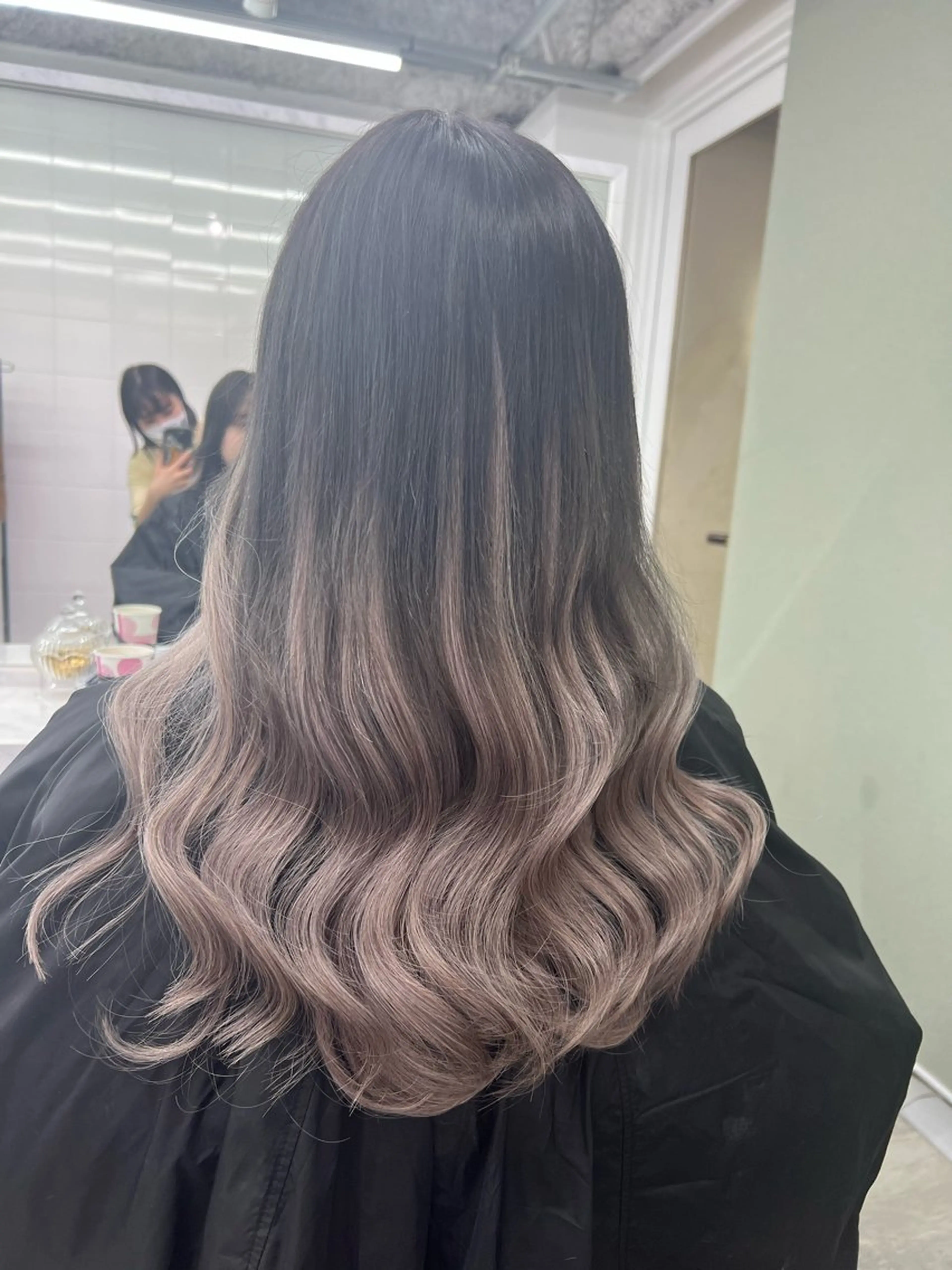 ロング プルエクステ エクステ エクステ プルエクステ 🖤MIYUのヘアスタイル