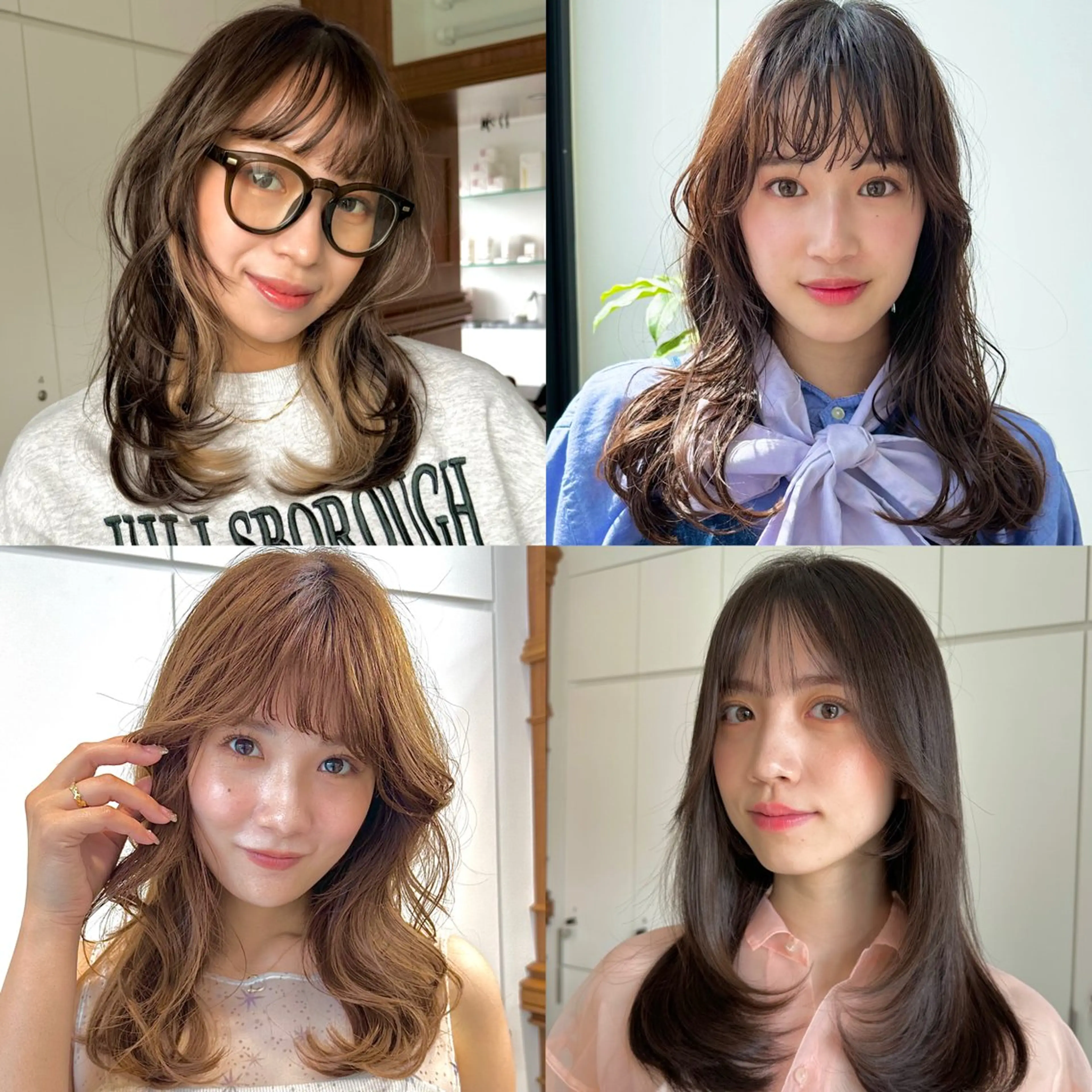 セミロング レイヤー/くびれヘア /パーマ💚千琴のヘアスタイル