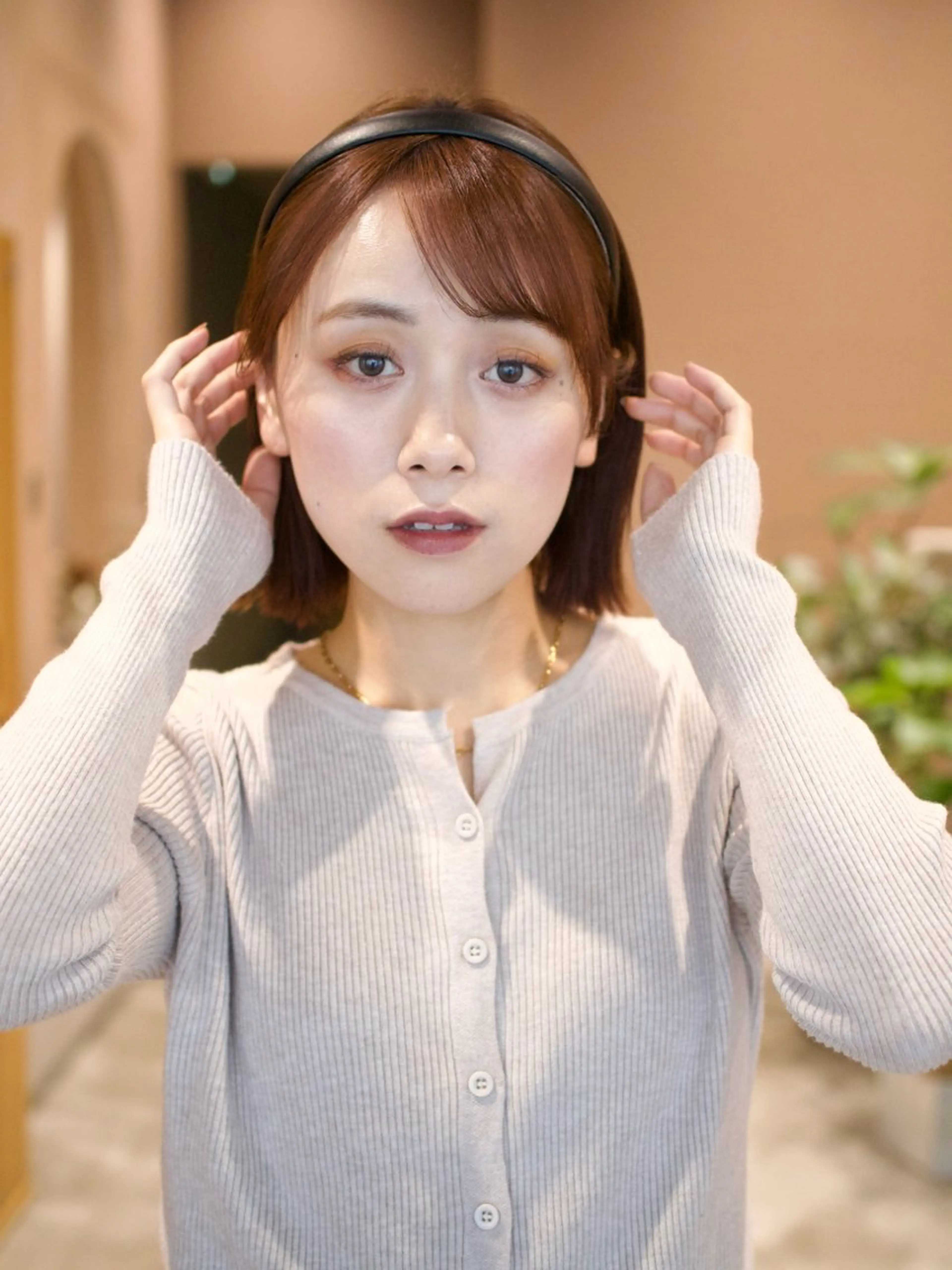 ミディアム カラー 越後 遥/ 透明感カラー🪞🤍のヘアスタイル