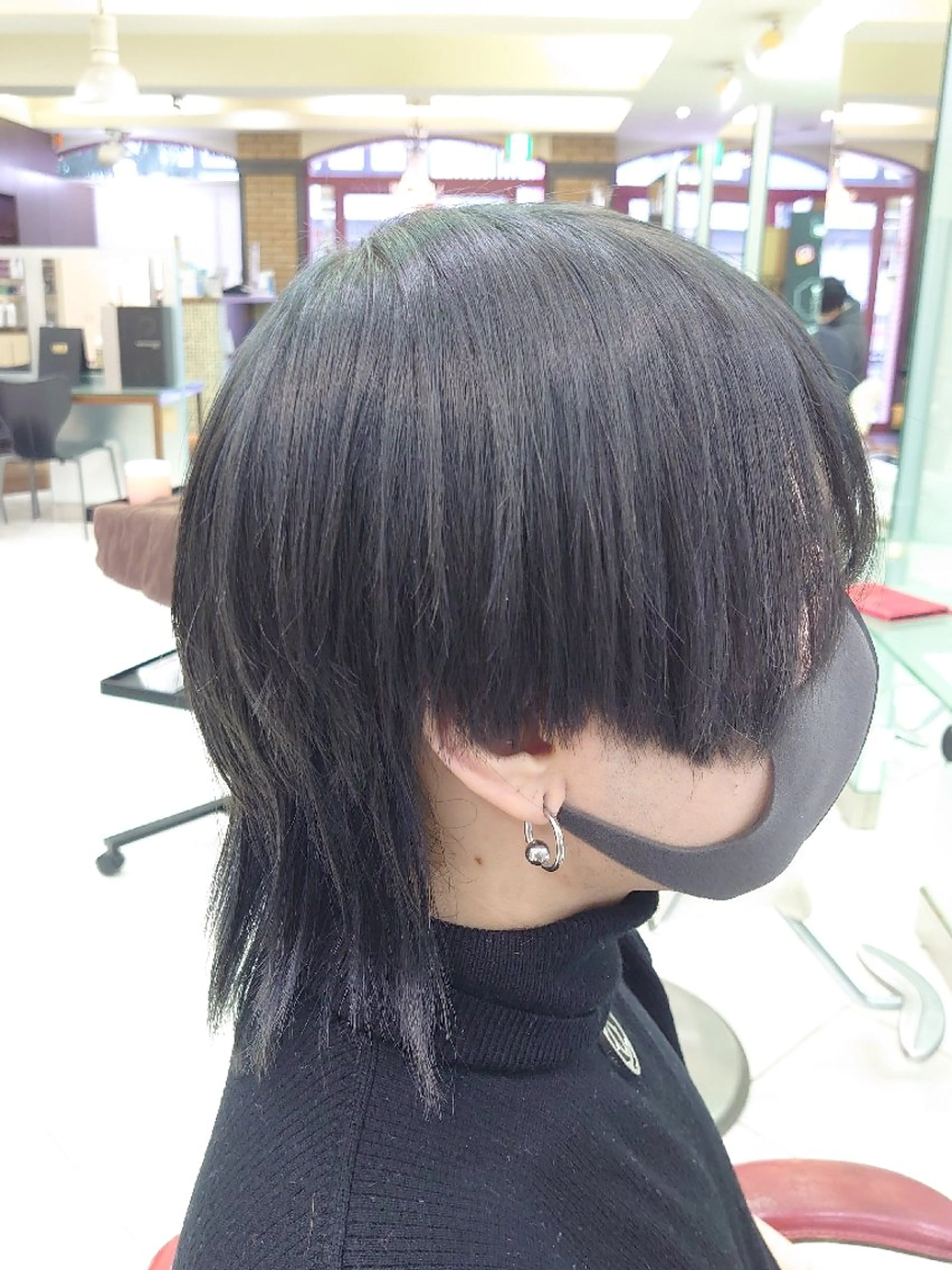 ミディアム ヘアアレンジ メンズ マッシュウルフ マッシュ メンズウルフカット ウルフカット 🐺デザインウルフ / 一ノ瀬 凌🐺のヘアスタイル