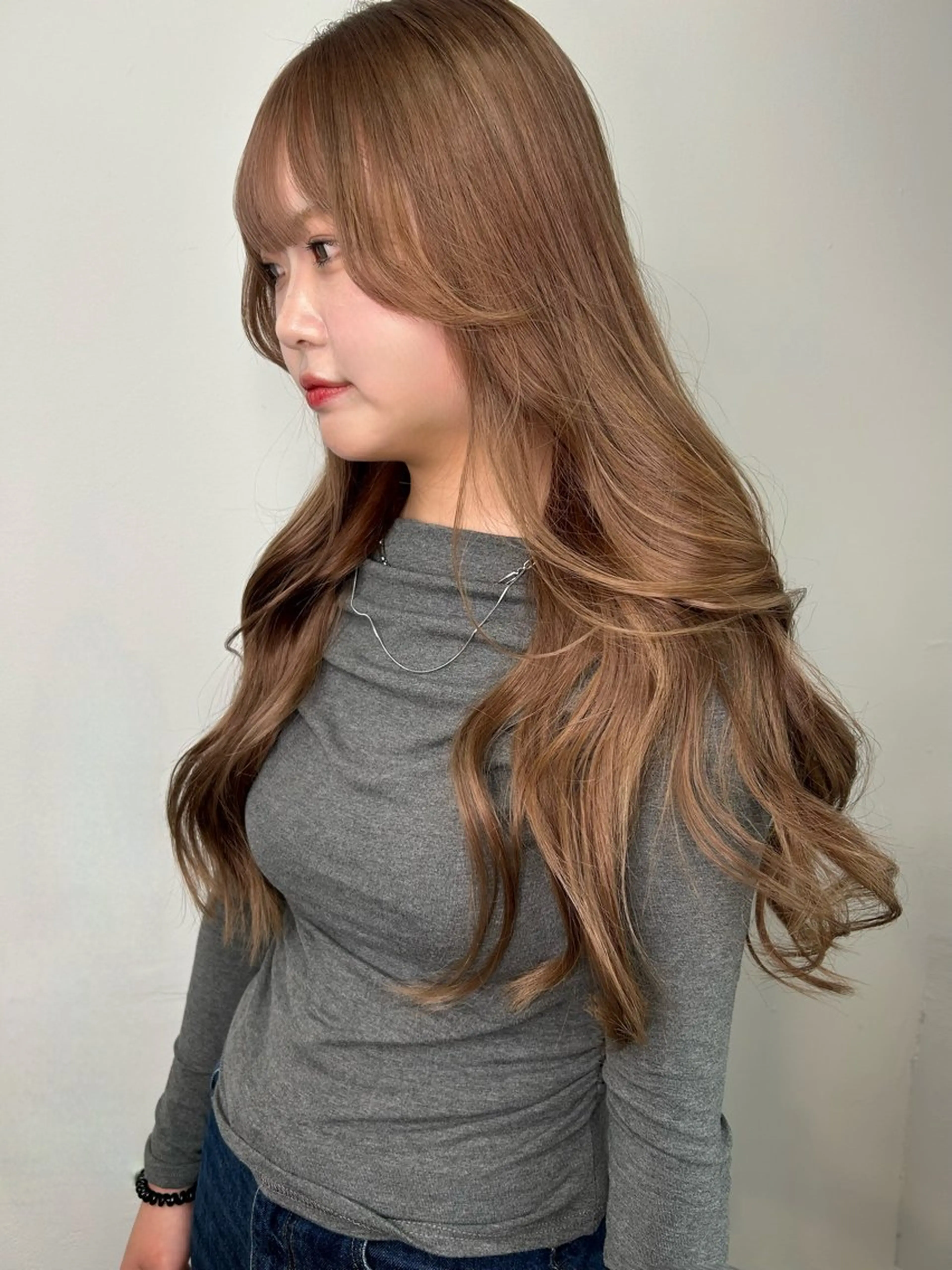 ロング カラー 透明感カラー/レイヤ ー🌙Honokaのヘアスタイル