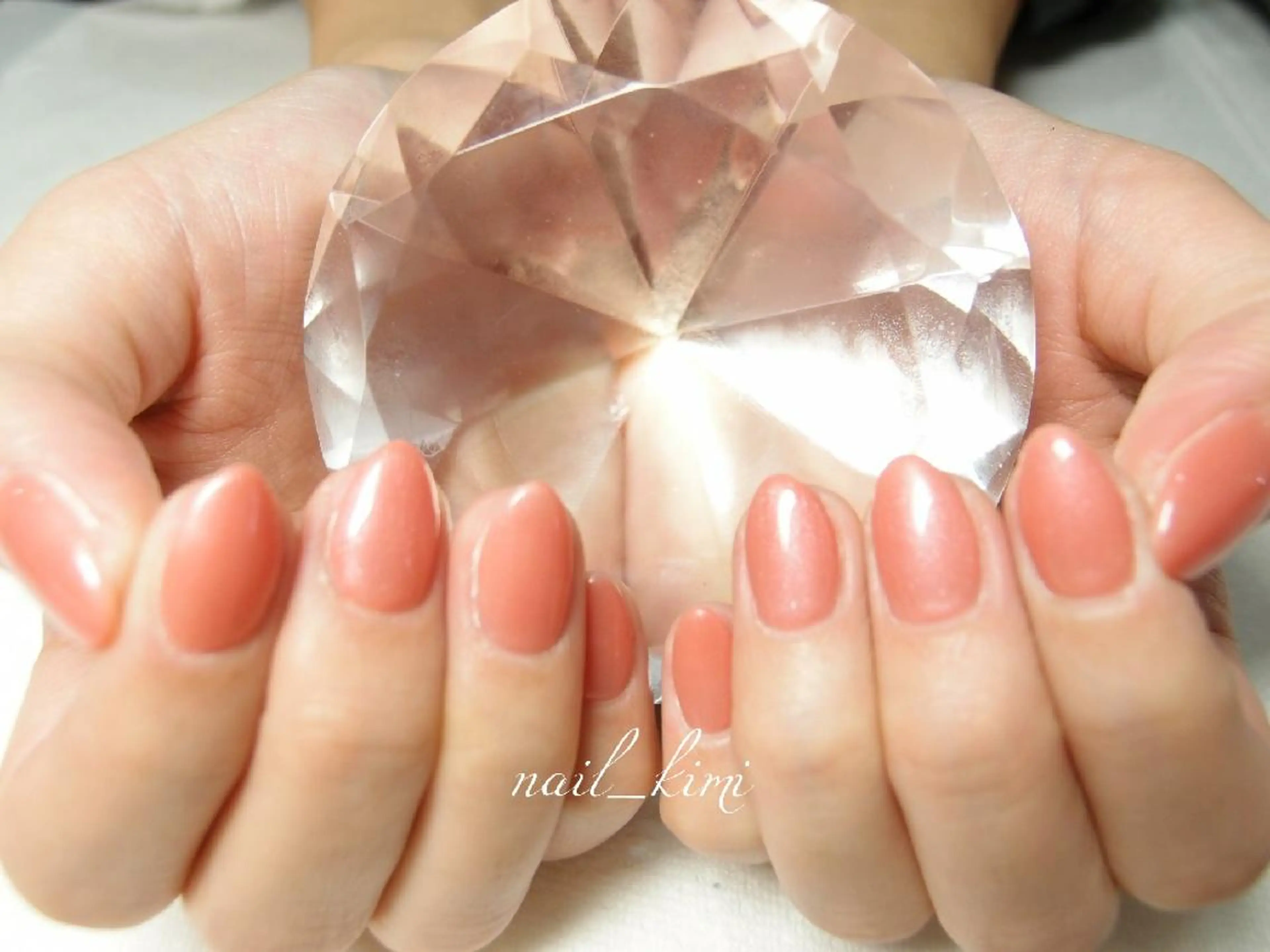 ネイル ワンカラーネイル ConneQt所属・ETHOSENSE. kimikaのネイルデザイン