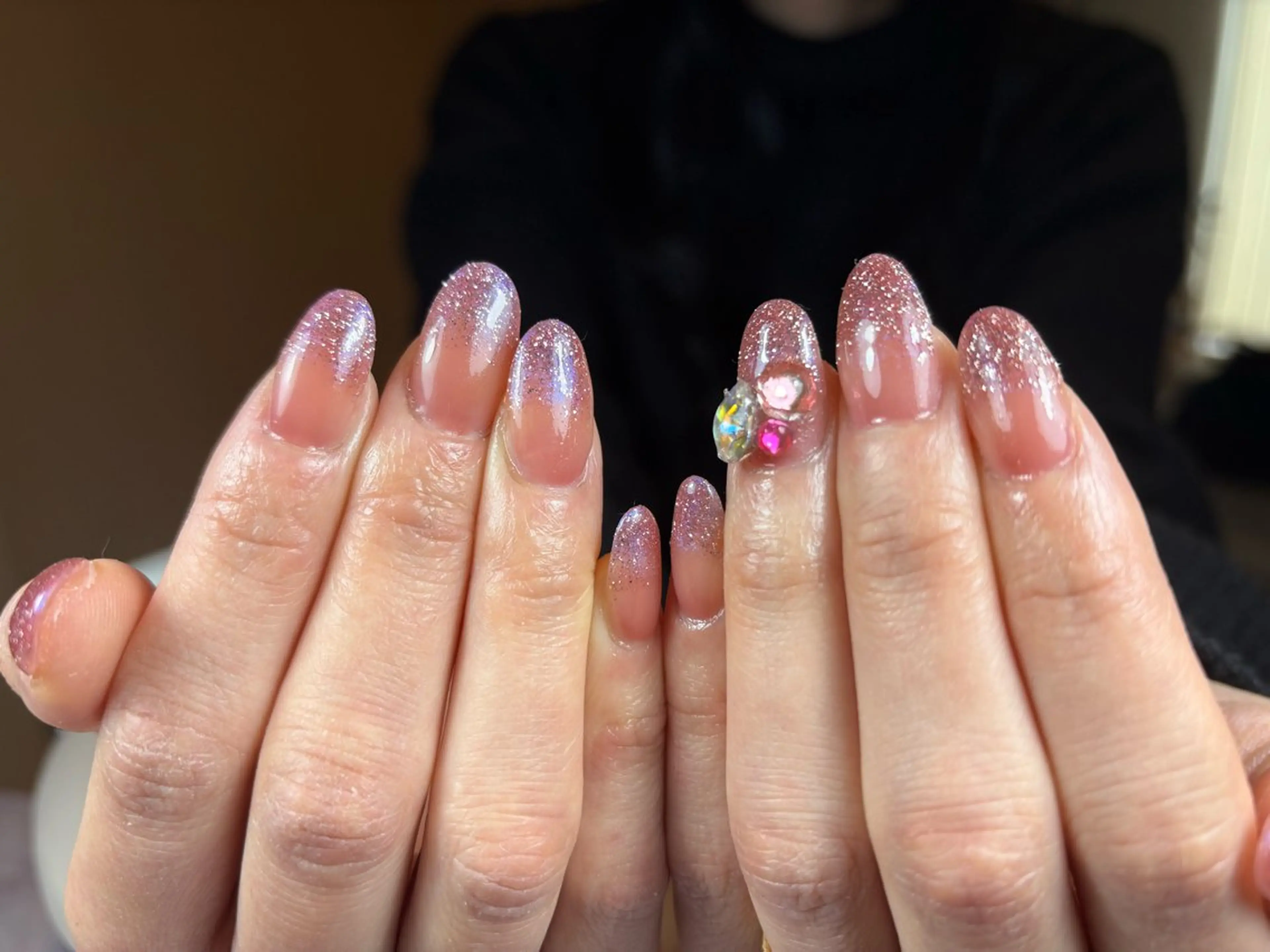 ネイル ラメ(グリッター) ラメグラデーション Re. nail salonのネイルデザイン