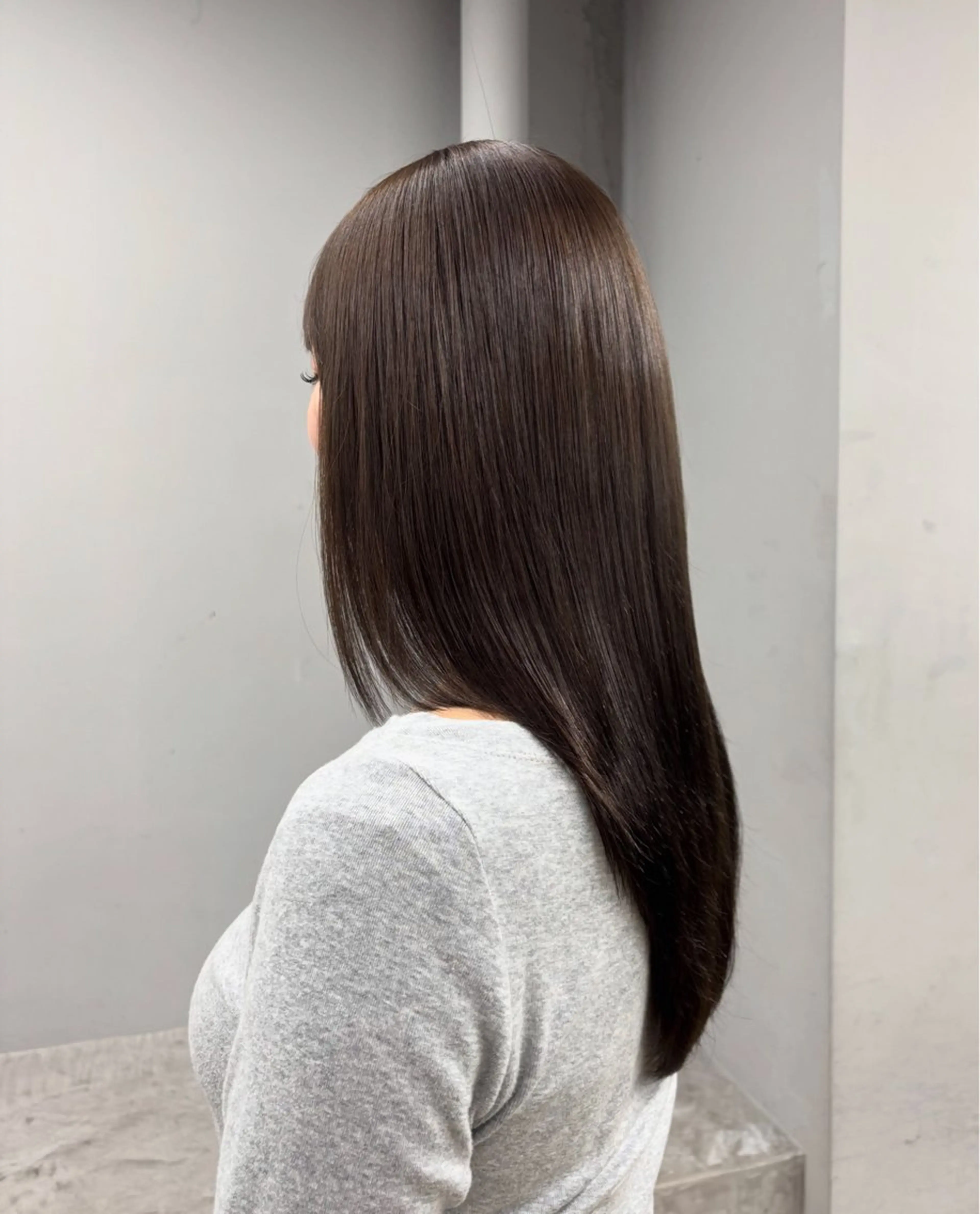 【期間限定‼️】縮毛矯正で癖のないサラ艶髪に✨の写真