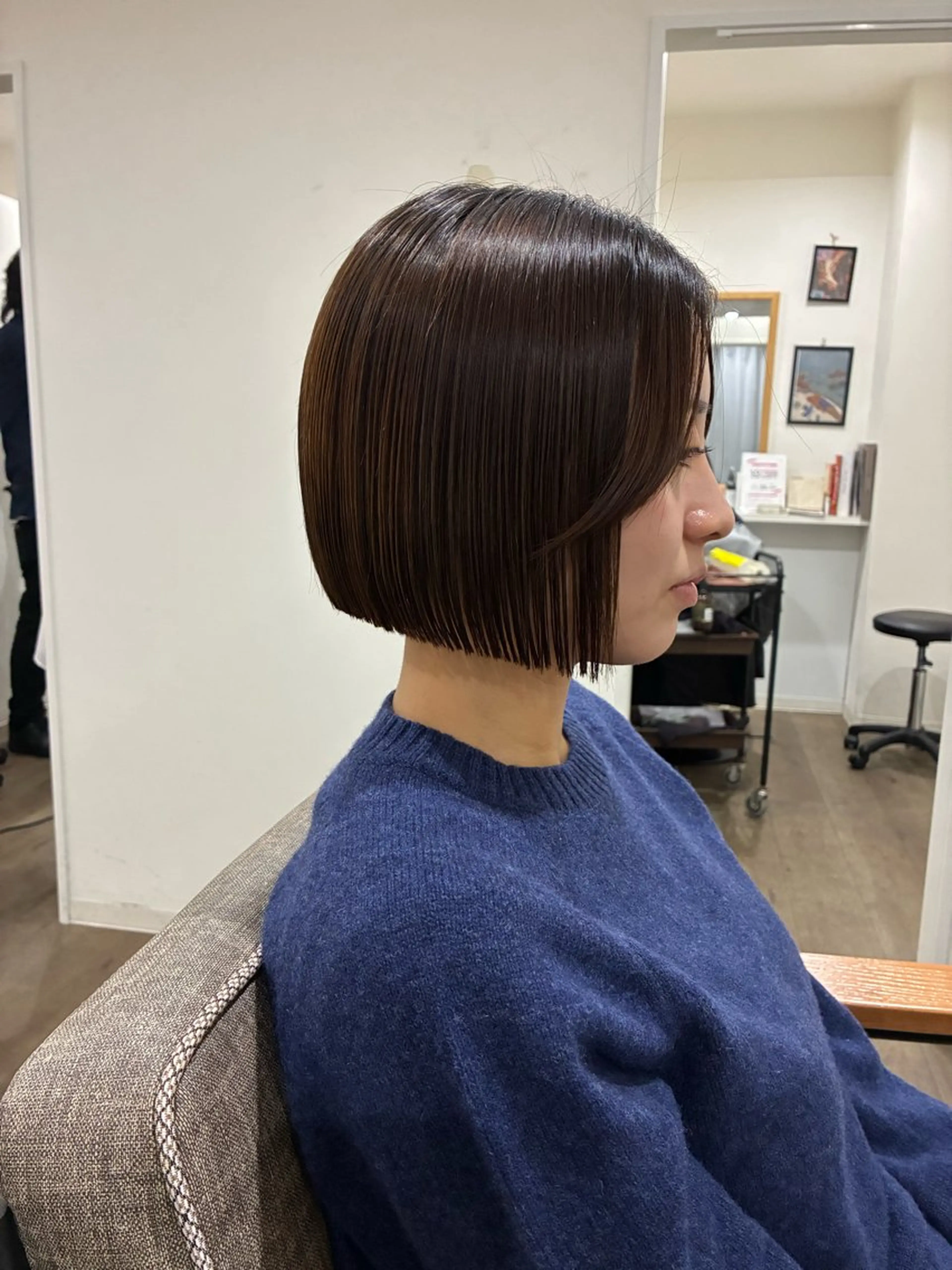 ショート 髪質改善/ボブ/梅田 runa_ニュアンスのヘアスタイル
