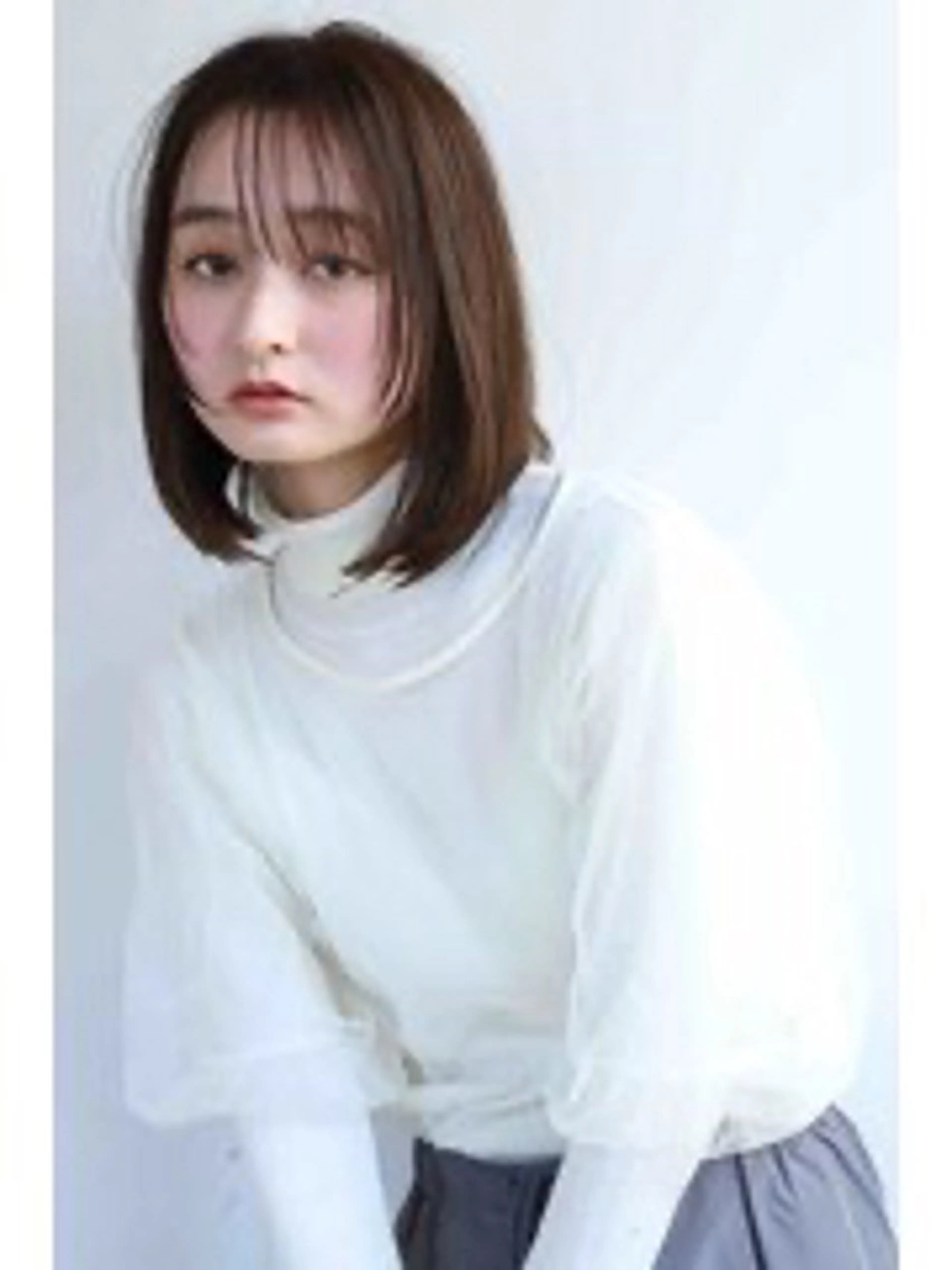 ミディアム カラー ヘアカラー トリートメント noll【今池駅前】 池田碧花のヘアスタイル