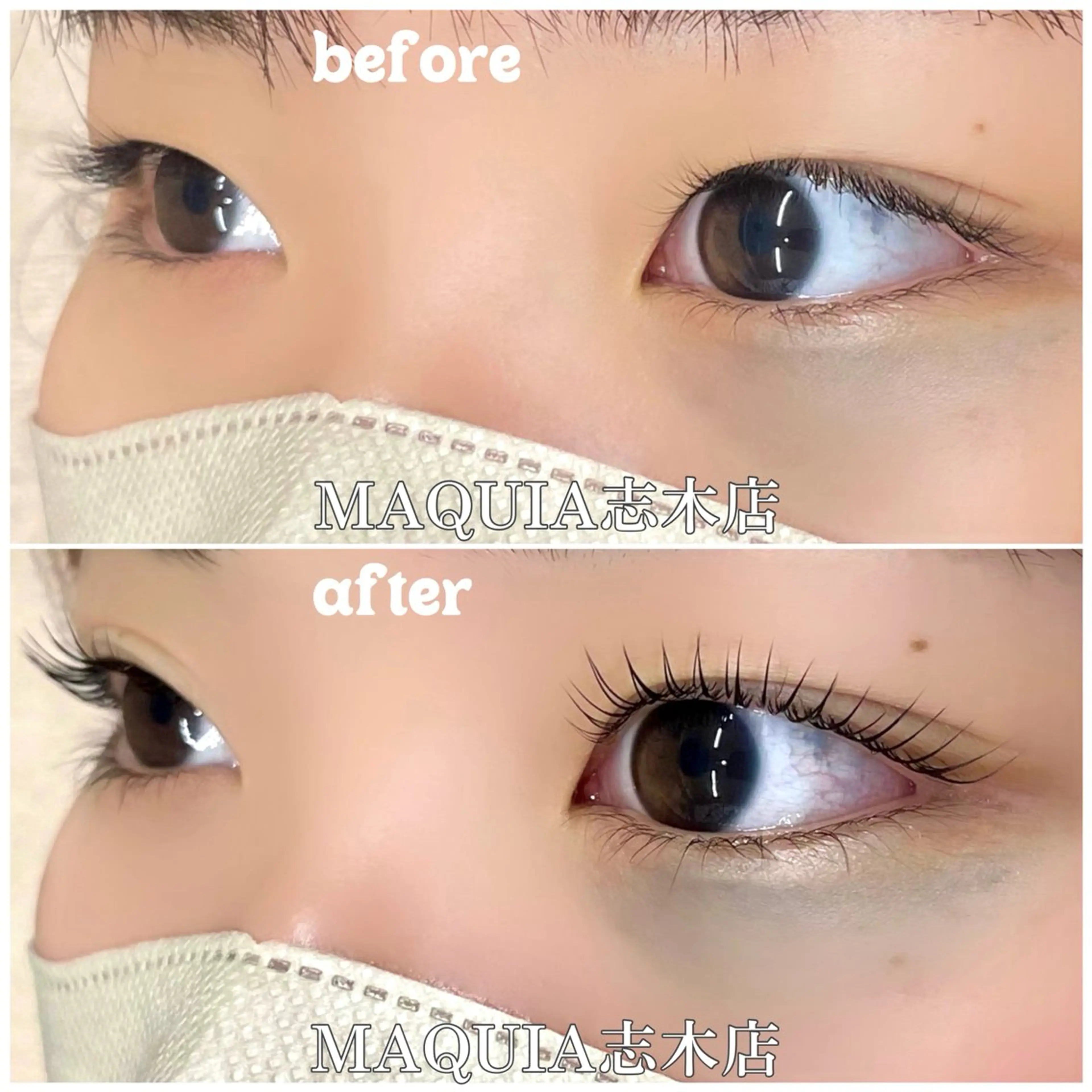 マツエク・マツパ パリジェンヌラッシュリフト MAQUIA 志木店 並木の眉毛・アイブロウイメージ