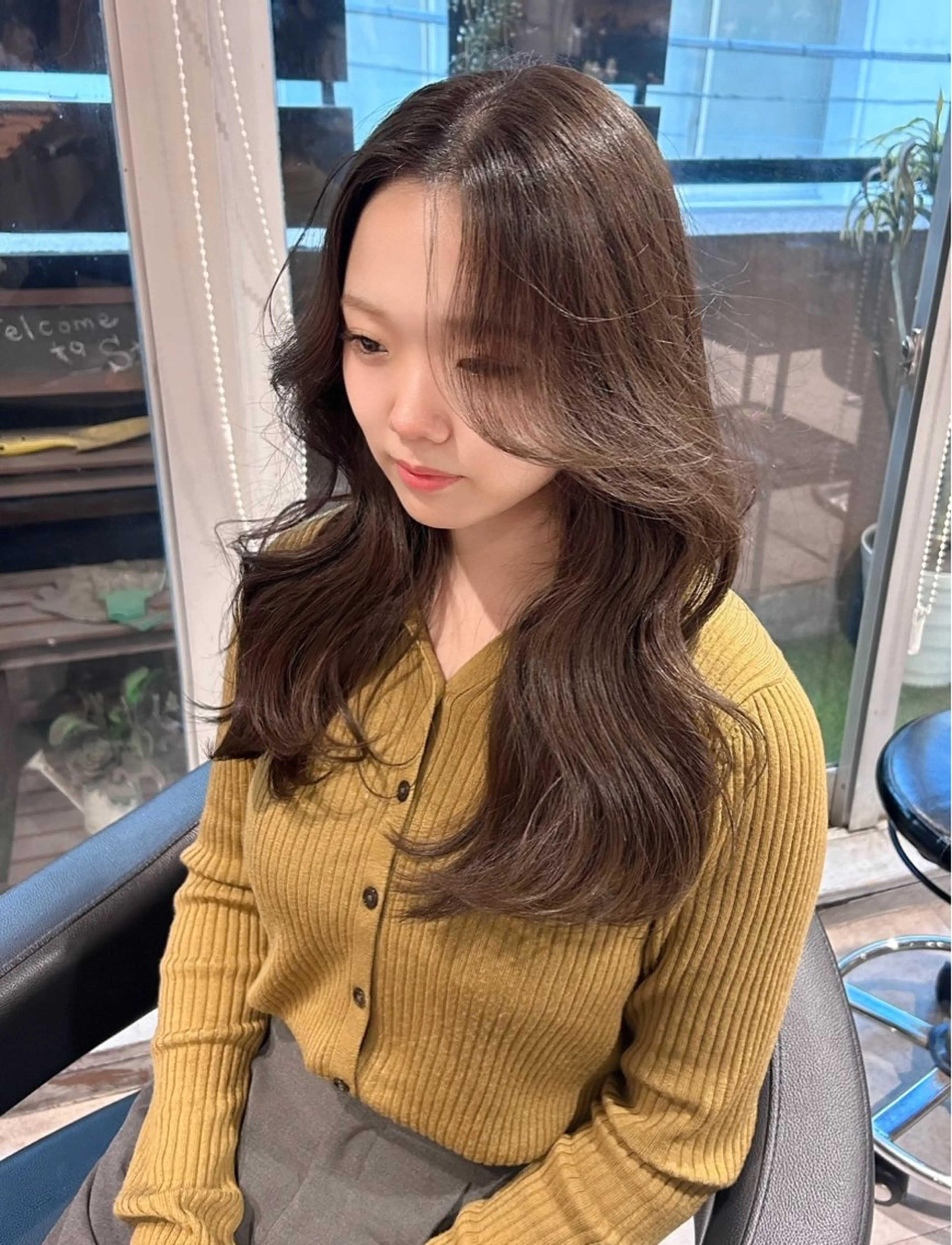 ロング カット レイヤーStyle 🩵菜々実のヘアスタイル