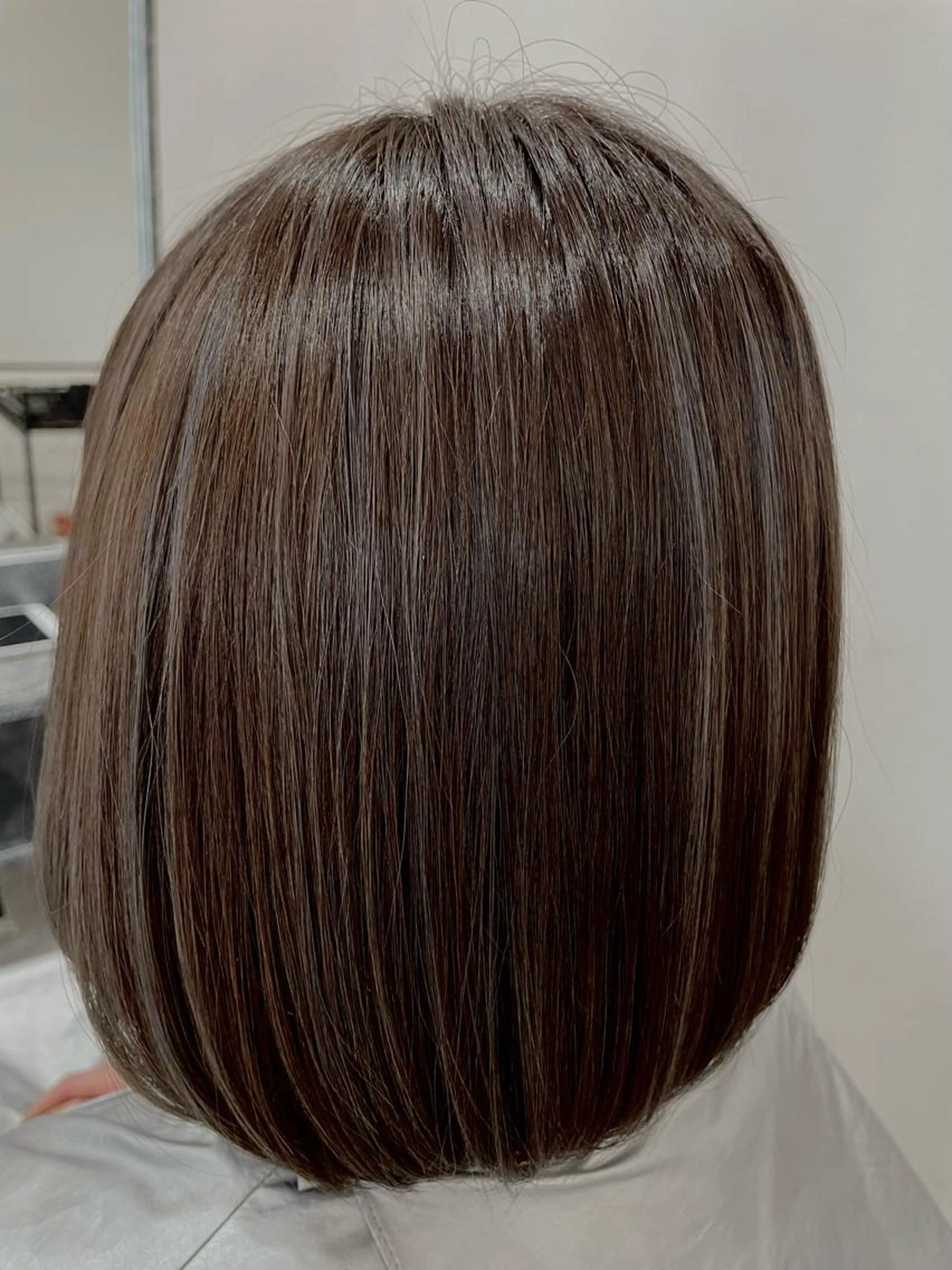 カット＋縮毛矯正の写真