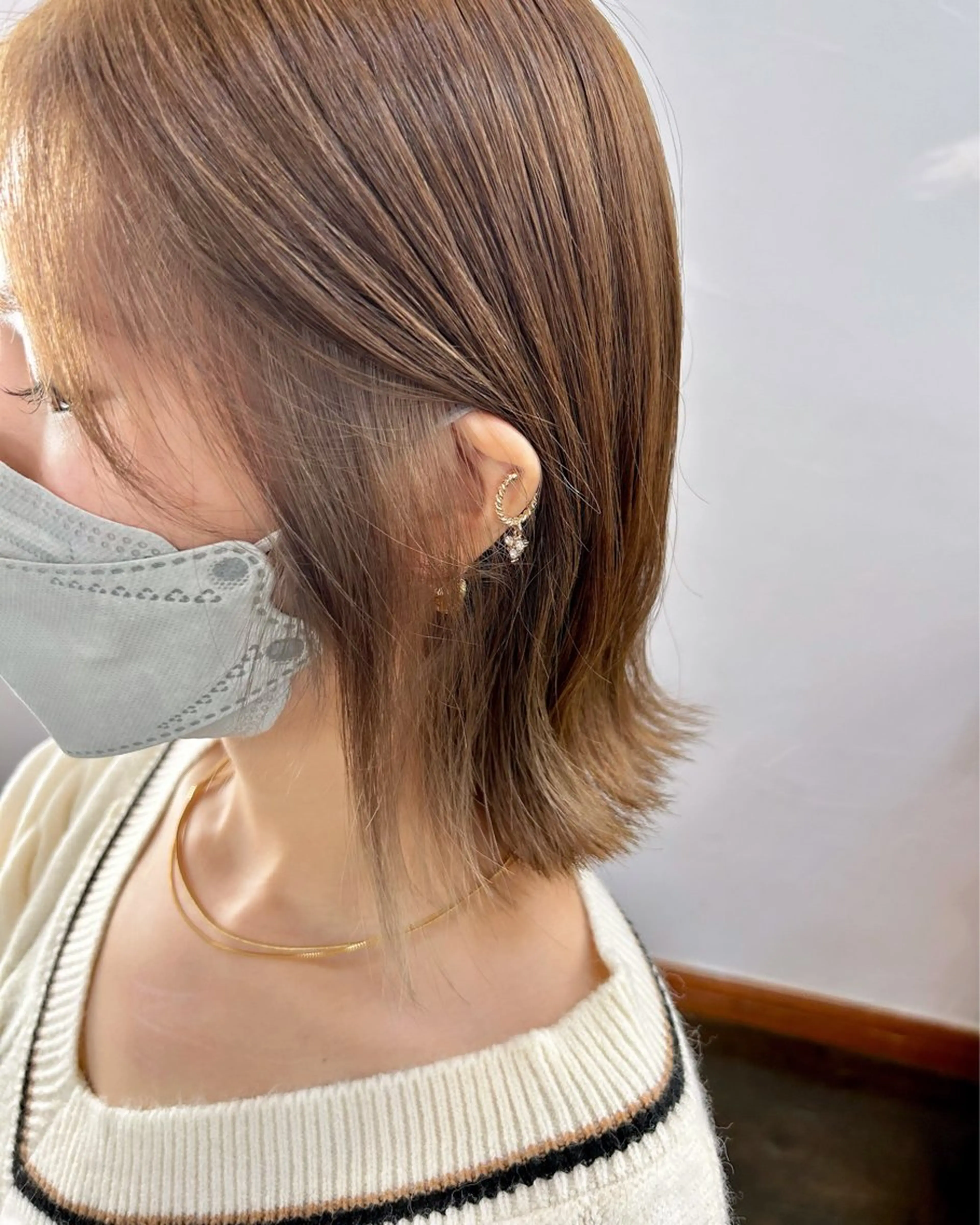 カラー ベージュカラー インナーカラー 坂本 瑞季 🤍 髪質改善のヘアスタイル