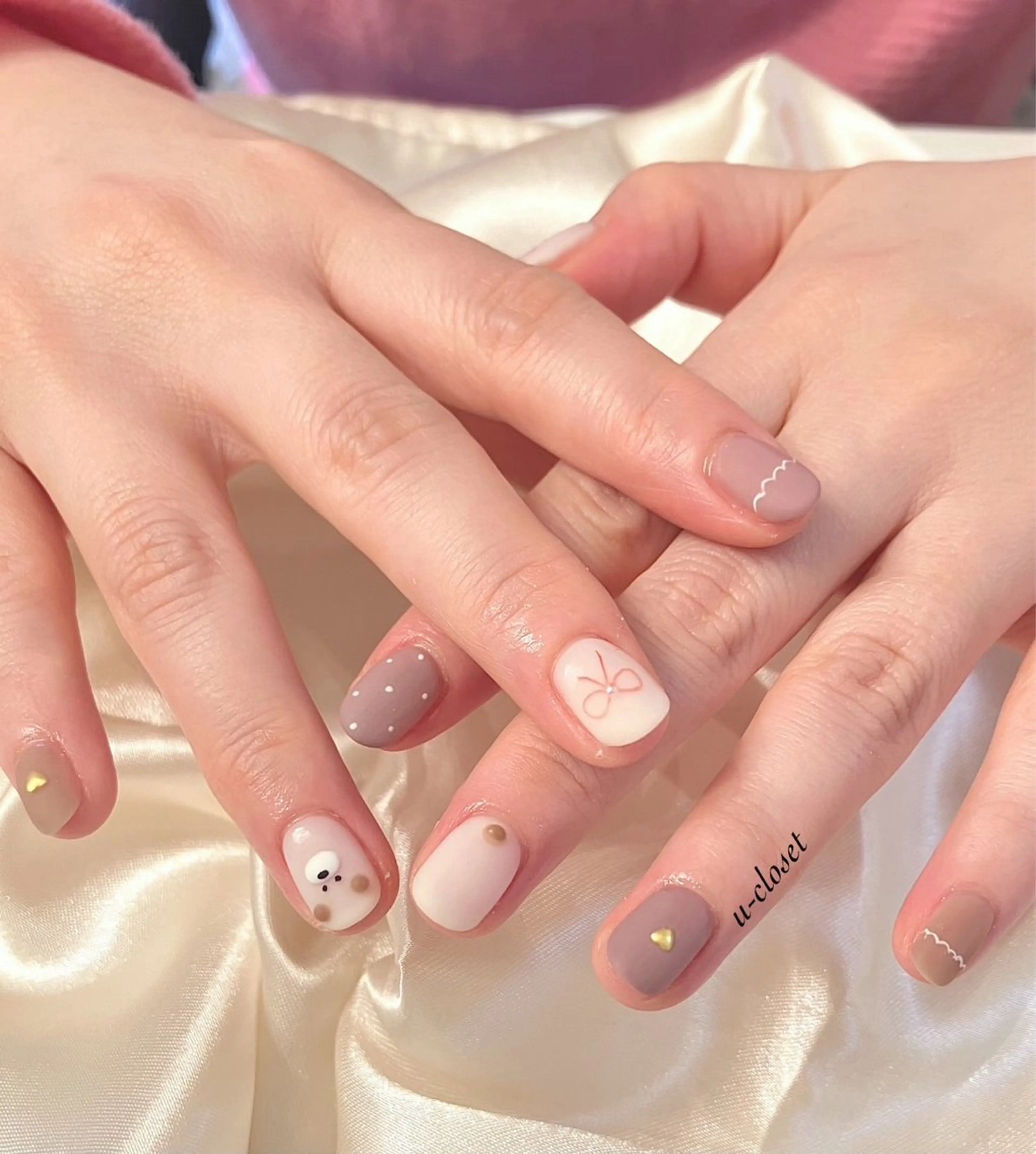 ネイル ハンドネイル u closetのネイルデザイン