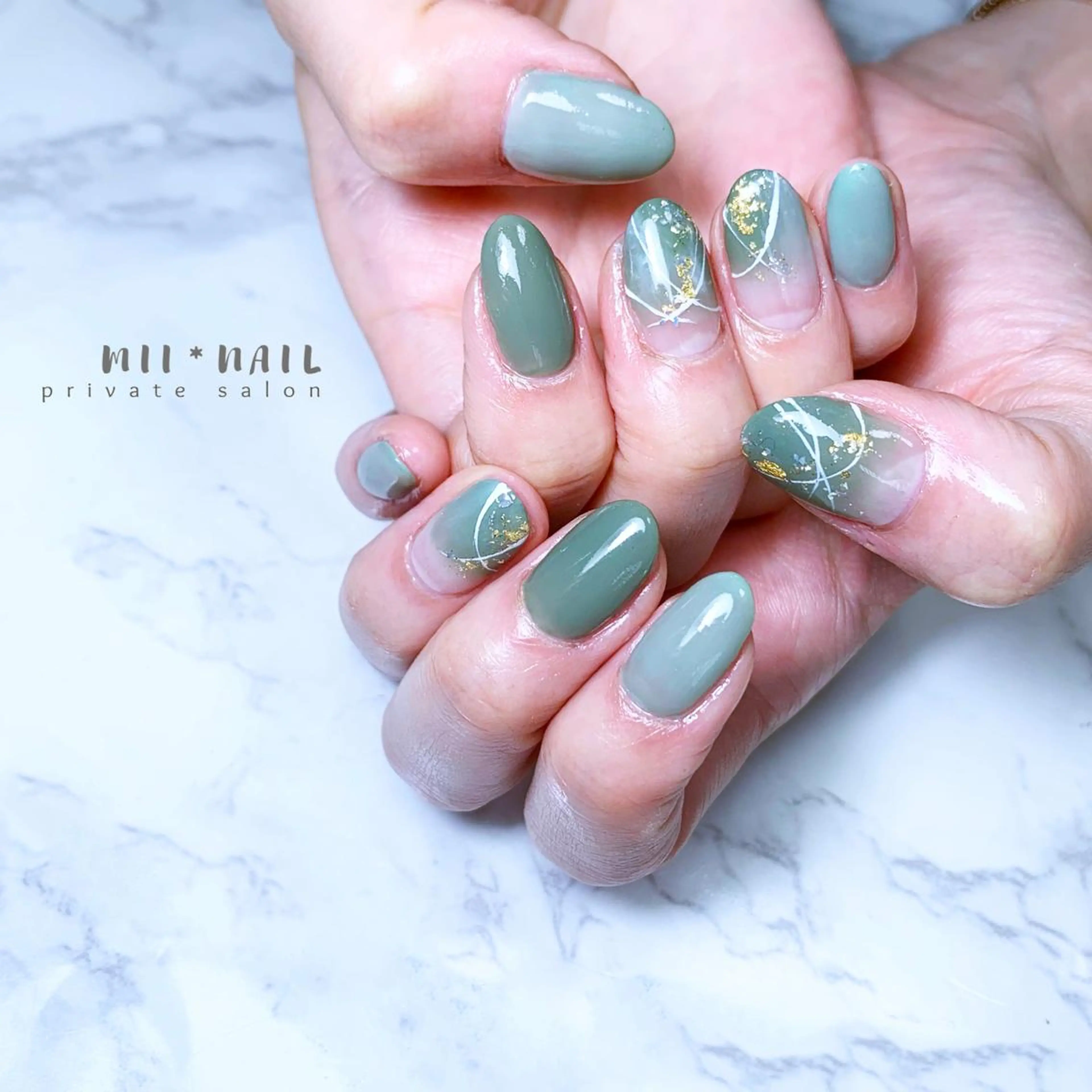ネイル ハンドネイル ハンドケア MII*NAIL／ 美フォルムsalonのネイルデザイン