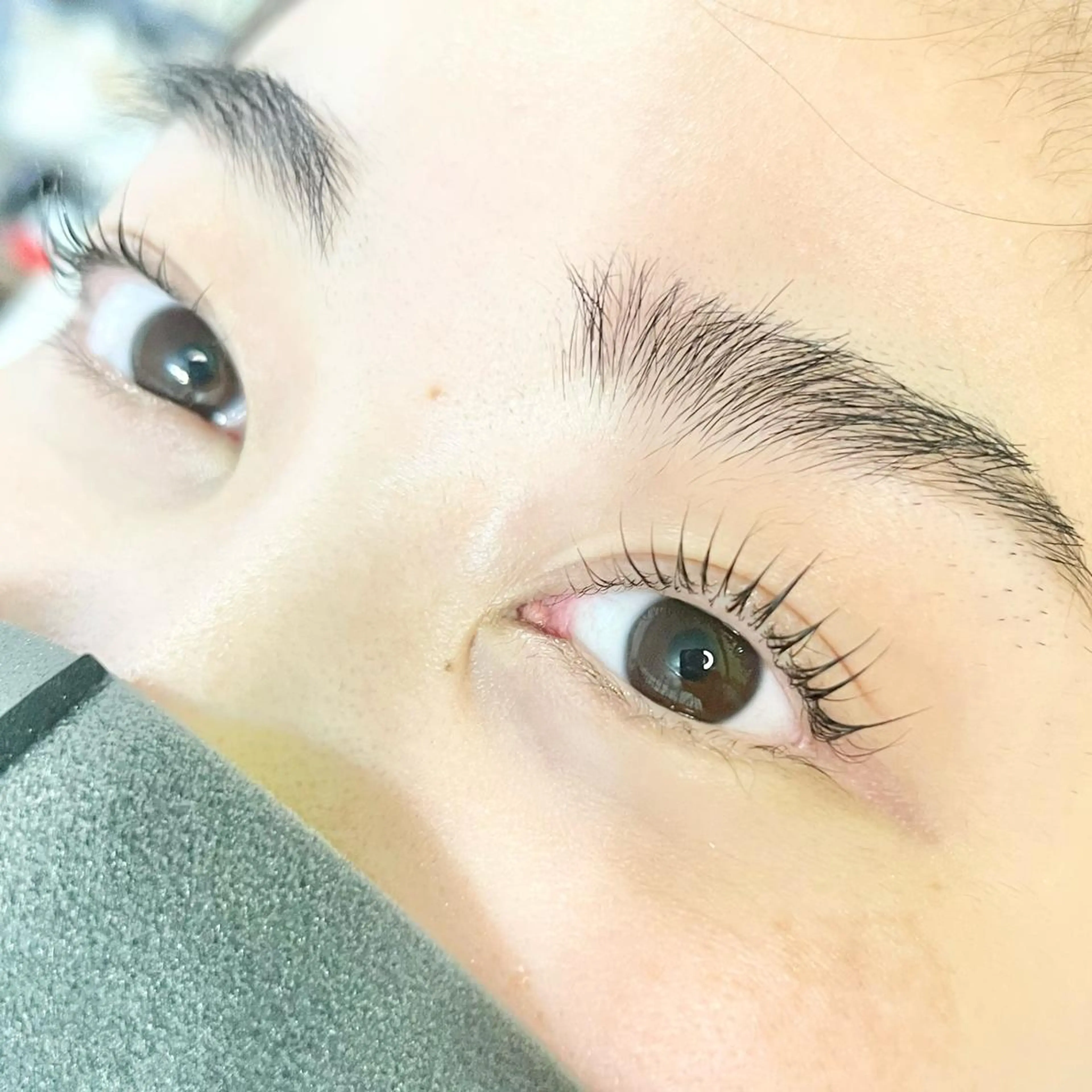 マツエク・マツパ パリジェンヌラッシュリフト まつげパーマ 一重×まつ毛パーマ マツパ LA PERLEのマツエク・マツパデザイン