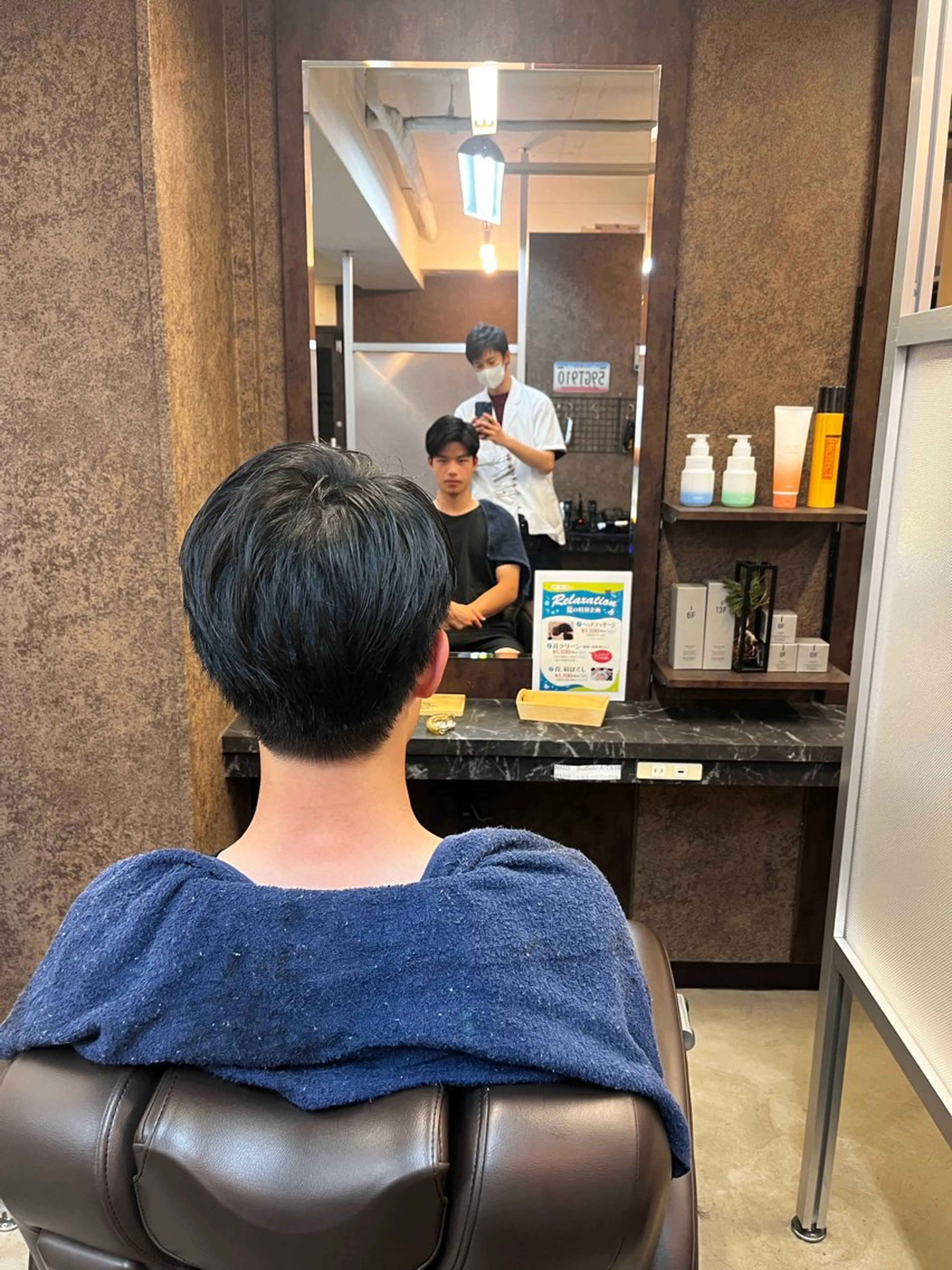 ショート メンズ 清水 寧生のヘアスタイル