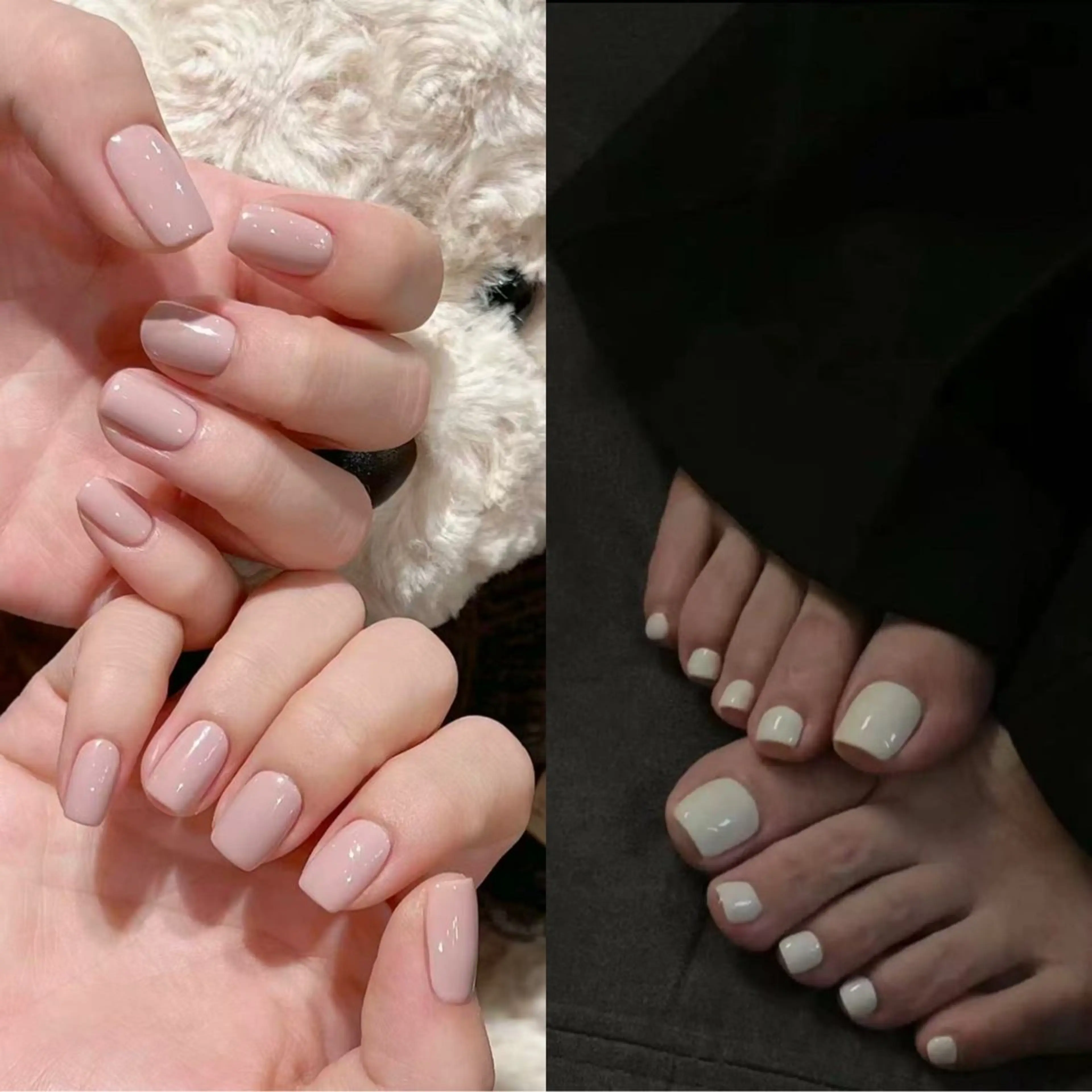 💅👣【ハンド＆フット ワンカラーセット】の写真