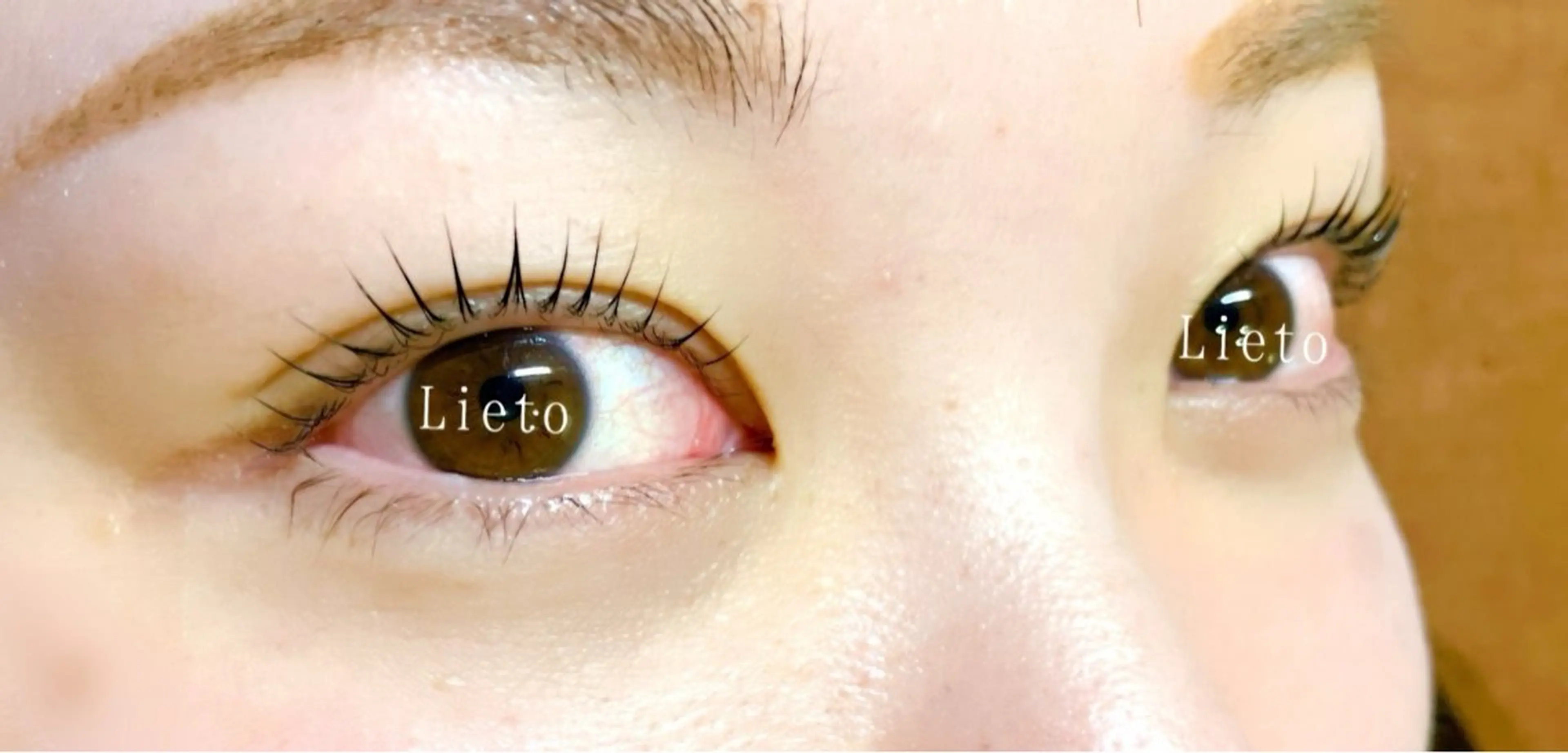 マツエク・マツパ 一重×まつ毛パーマ ヘア&カフェ ♡リエットのマツエク・マツパデザイン