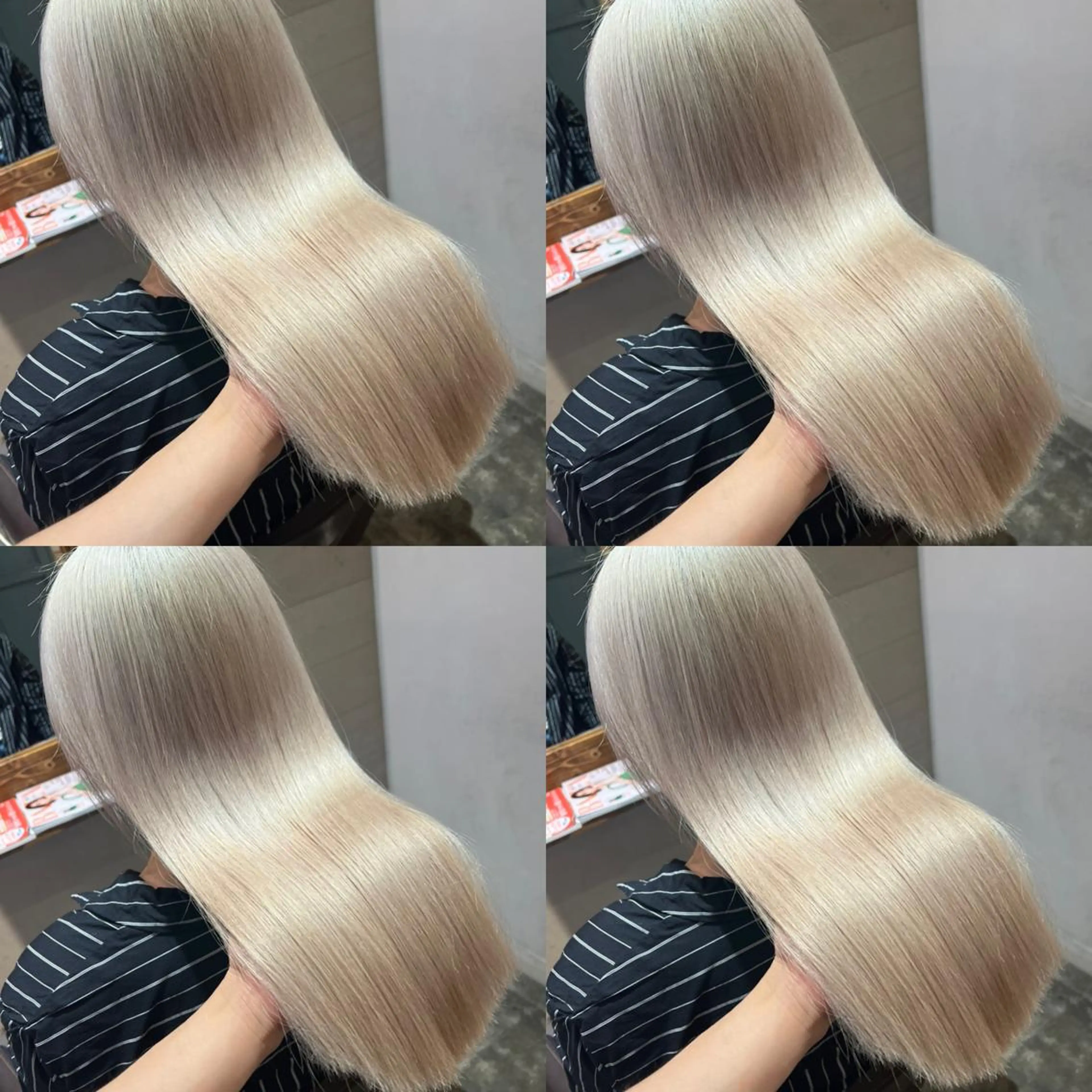 ロング カラー ブリーチ ケアブリーチ ダブルカラー イヤリングカラー インナーカラー レイヤー×髪質改善 マネージャー安藤光司のヘアスタイル