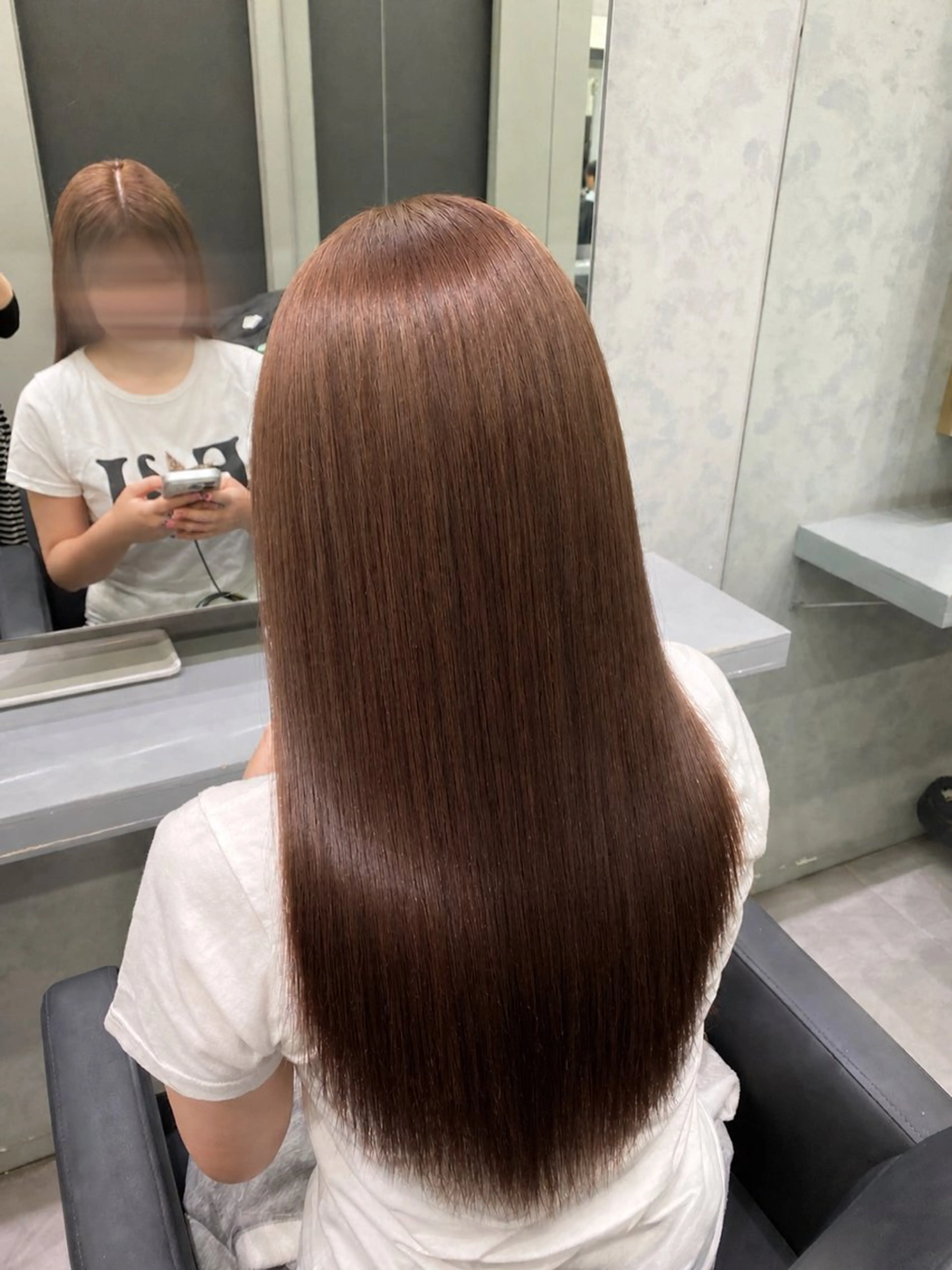 ロング カラー ヘアカラー トリートメント 【elyts】 MISAKIのヘアスタイル
