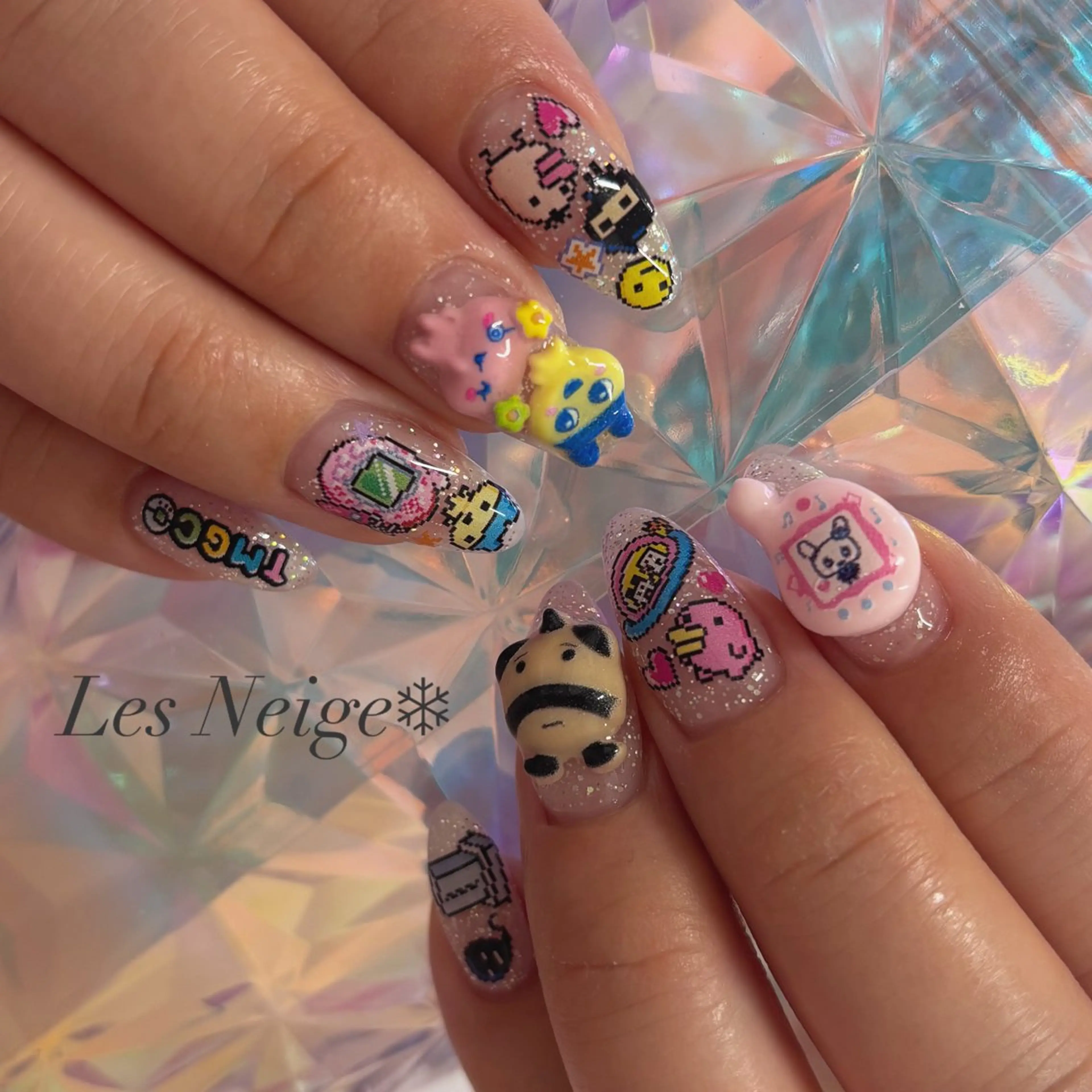 ネイル ハンドネイル Les Neigeのマツエク・マツパデザイン
