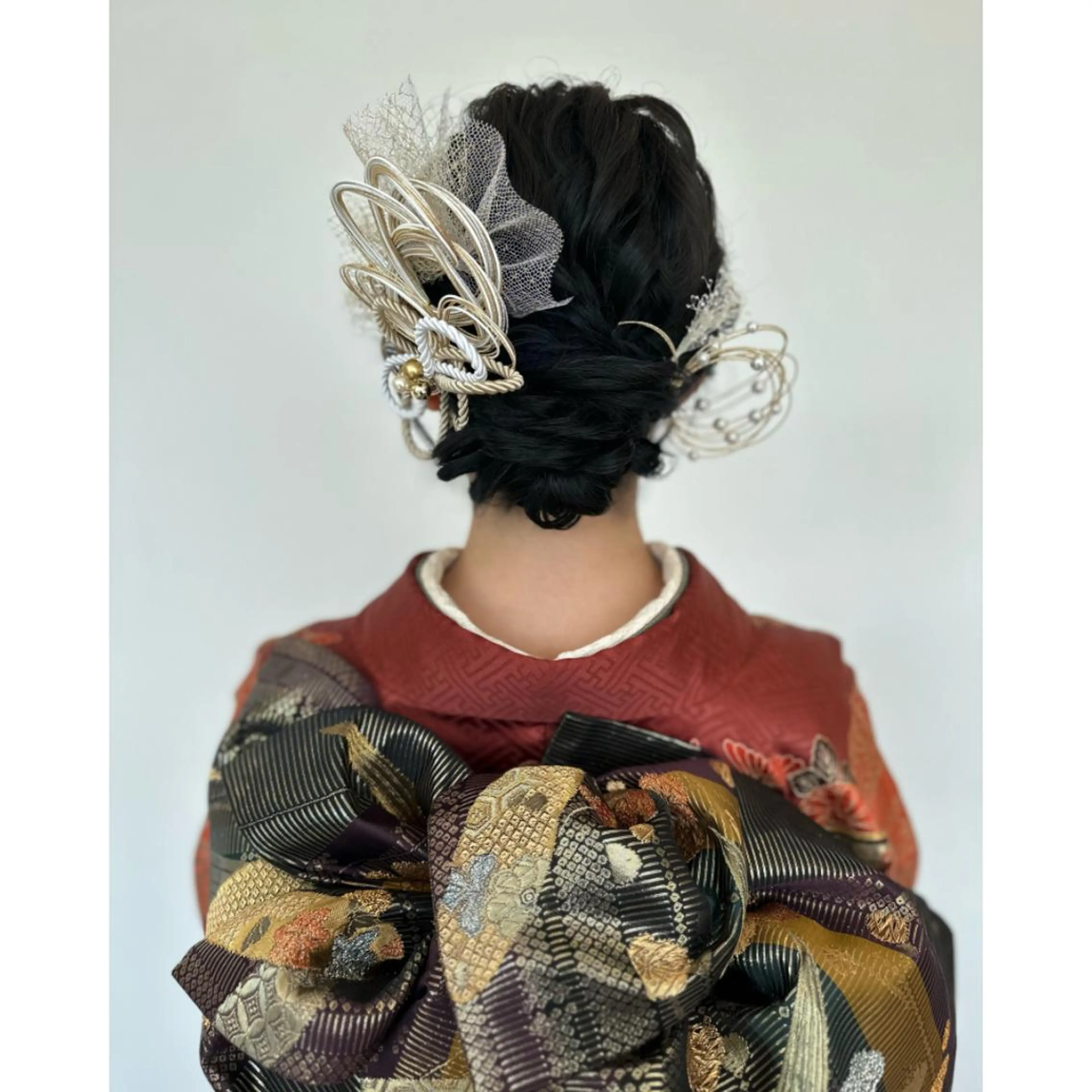 セミロング カラー パーマ ヘアアレンジ メンズ キッズ 子どものヘアアレンジ BRAIDS💎愛子 大人ハイライト💎のヘアスタイル