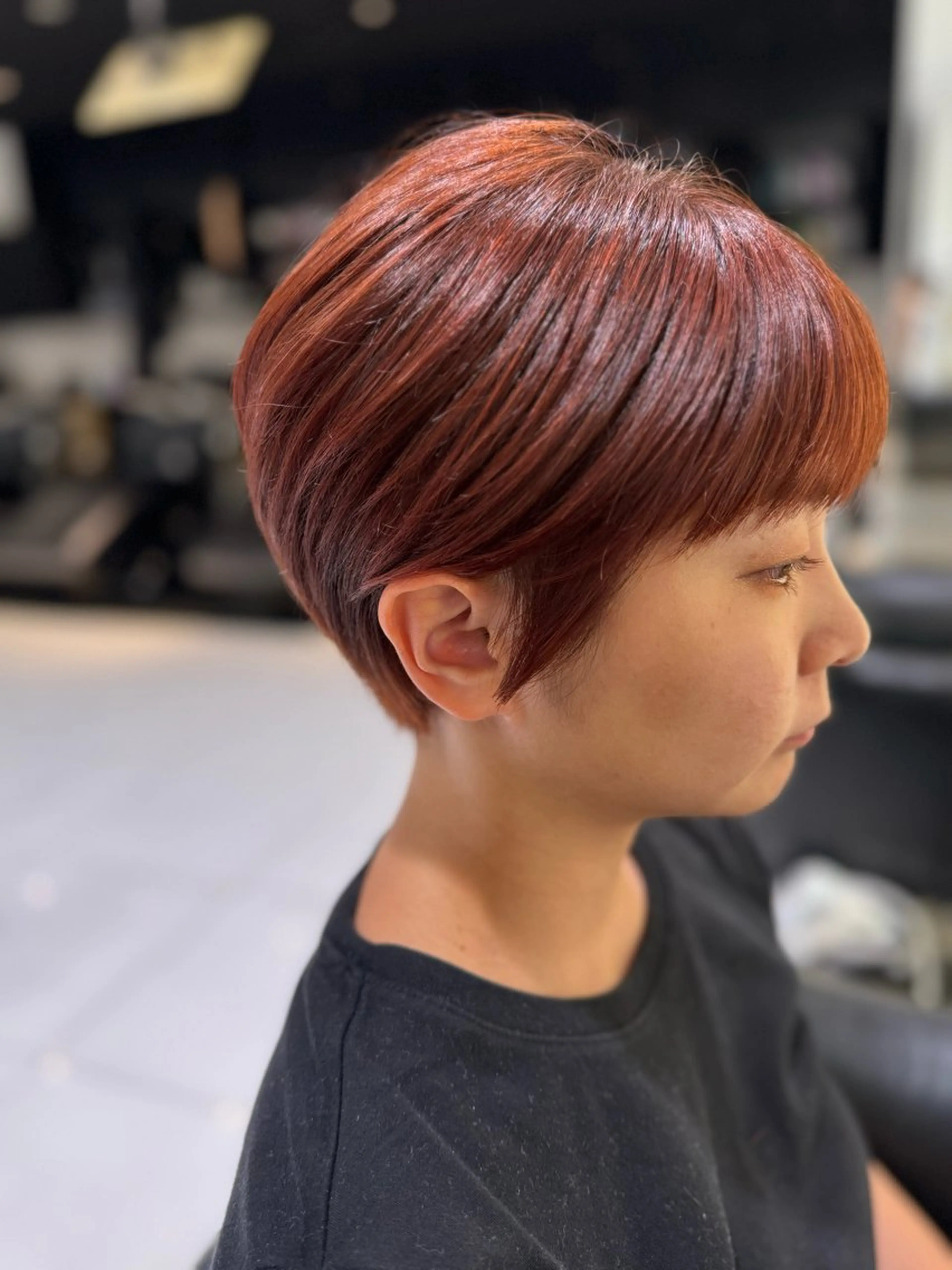 ショート カラー AIR-GINZA tower所属・藤岡杏華 /垢抜け✂︎のヘアスタイル