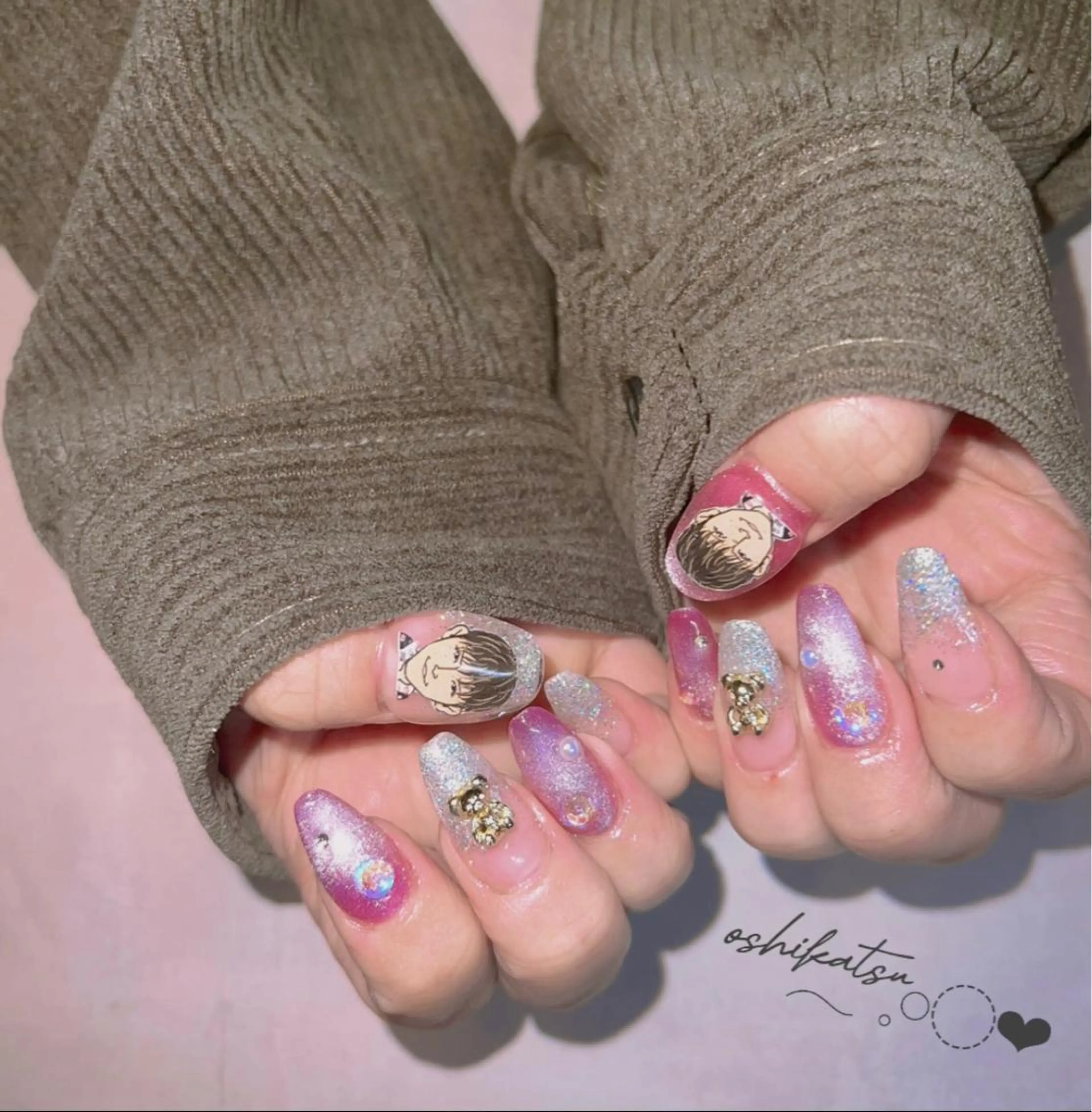 ネイル Lua.nail所属・🫧Lua.nail 🍒emuのネイルデザイン