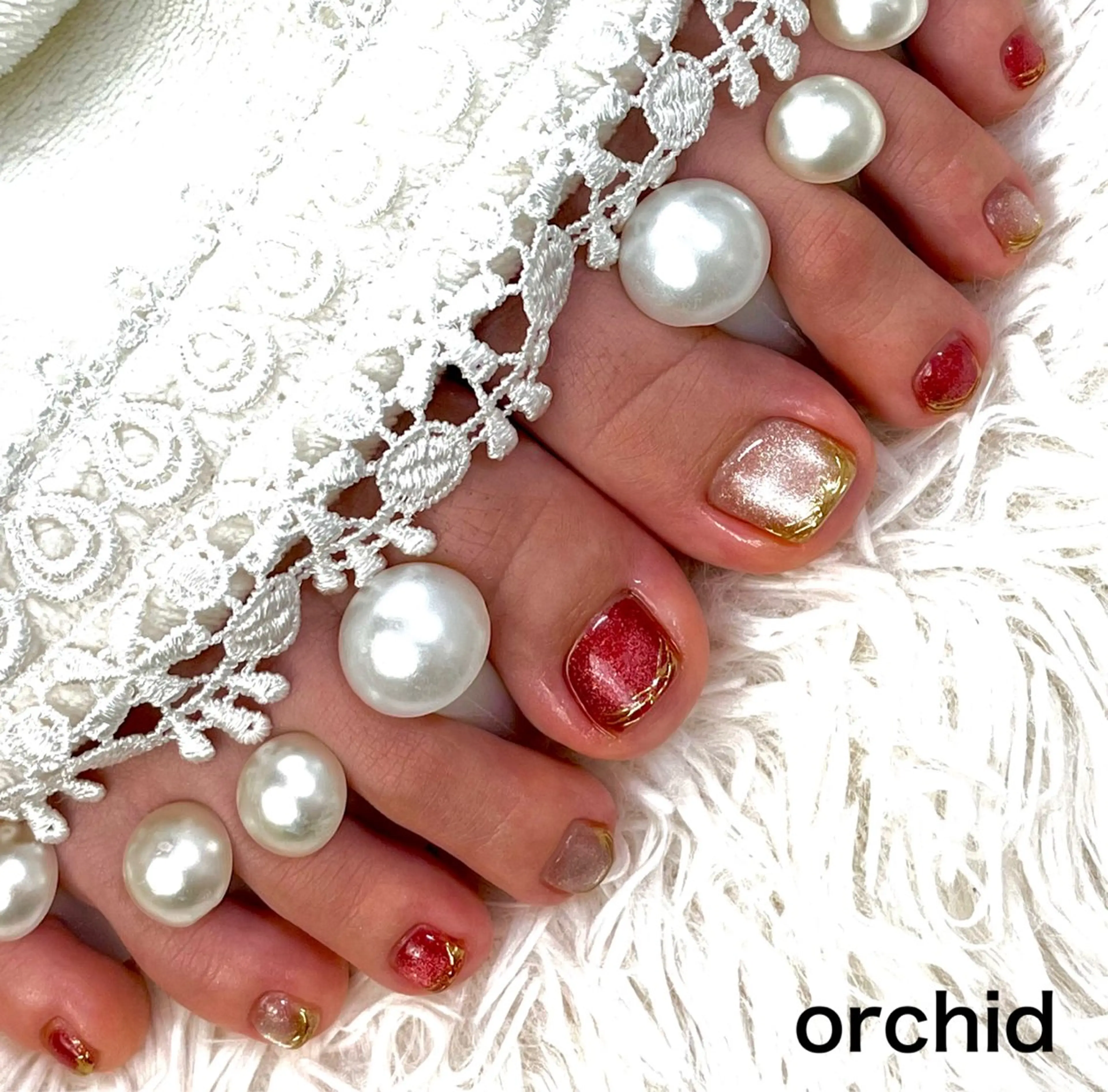 ネイル orchid ♡オーキッドのネイルデザイン