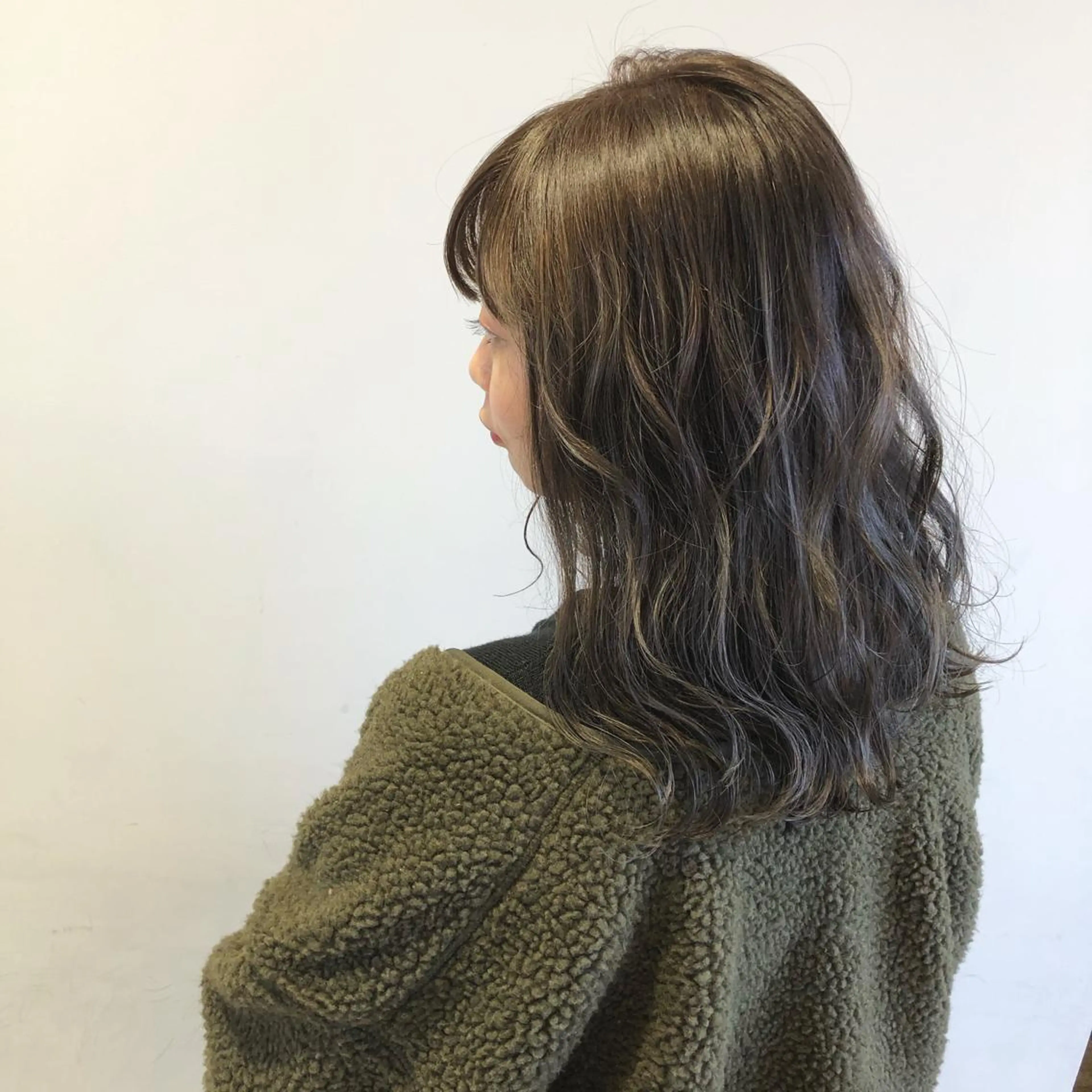 セミロング 岩瀬 翔太のヘアスタイル