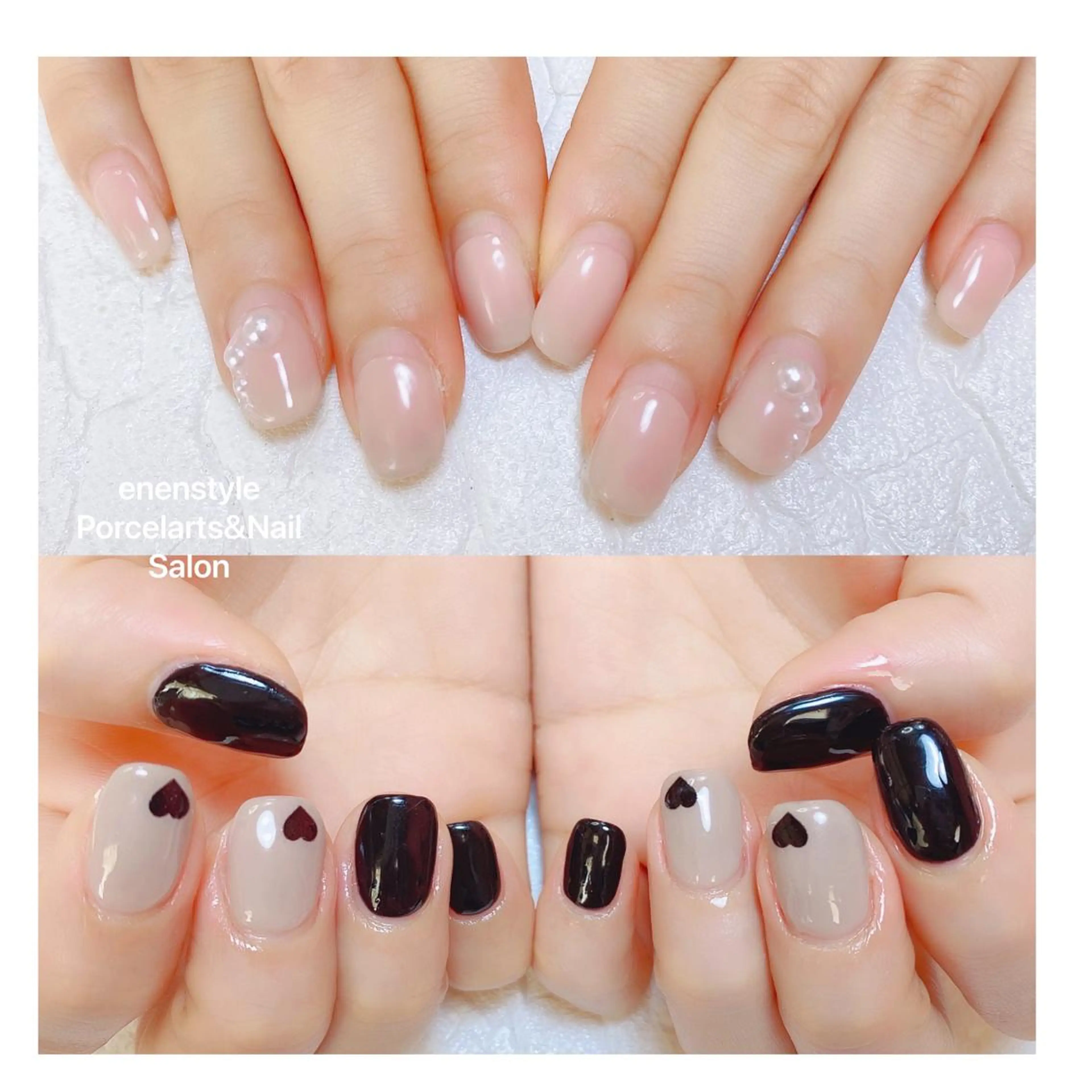 ミディアム ネイル ハンドネイル 👑enen style👑のネイルデザイン