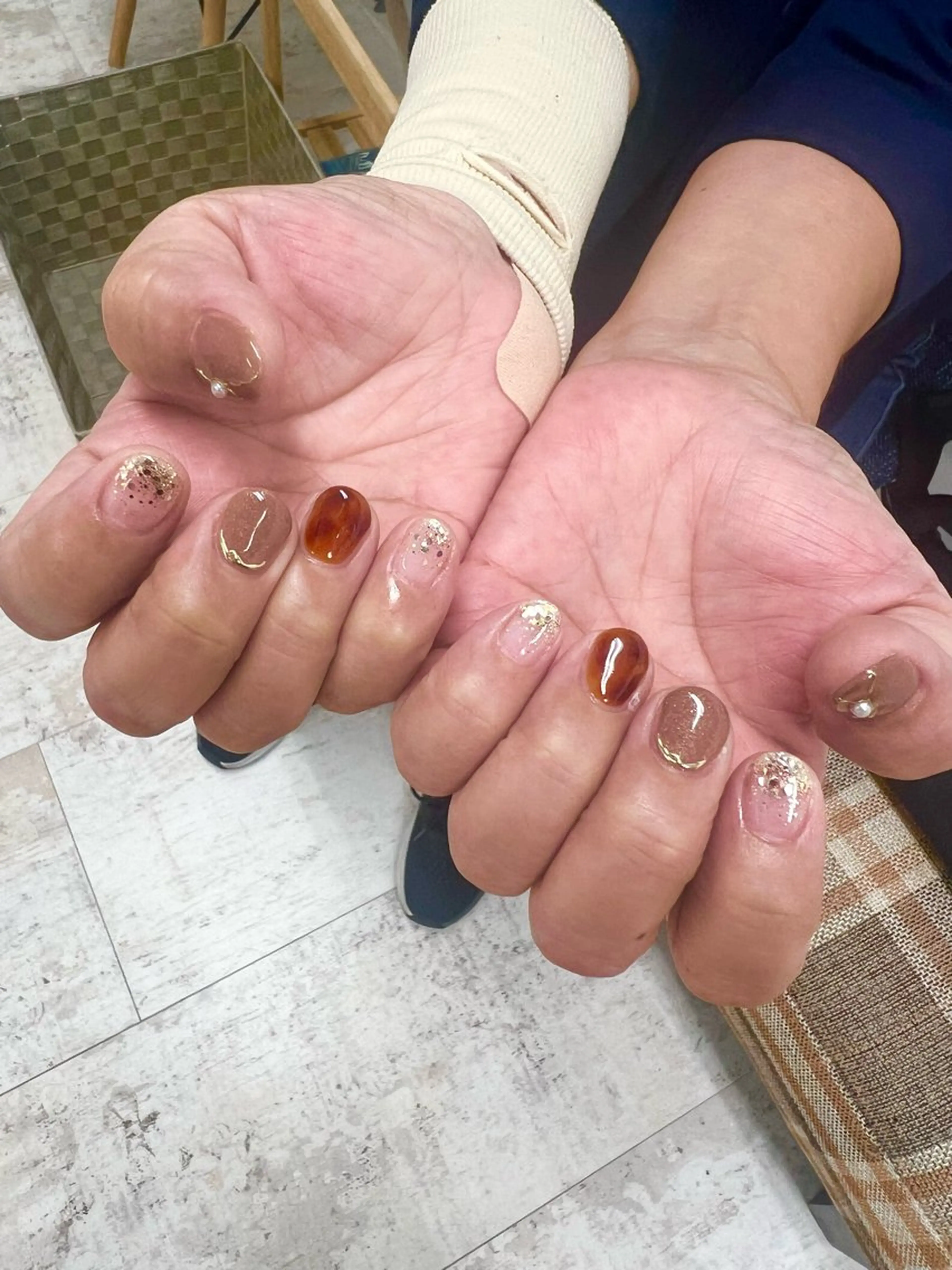 ネイル 吉田 里菜のネイルデザイン