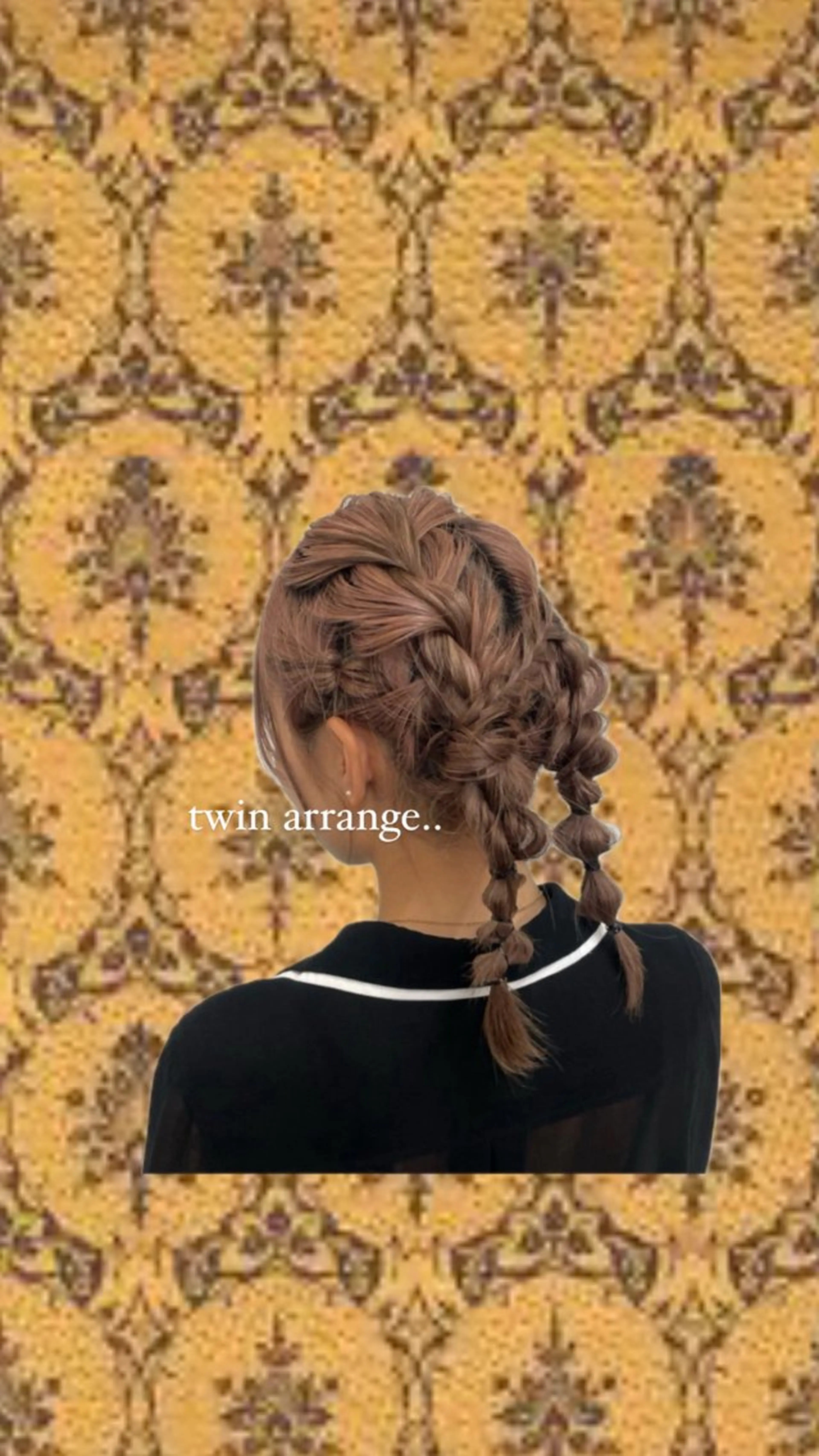 ヘアアレンジ ブリーチ/透明感/ アレンジ/🍒ゆなのヘアスタイル