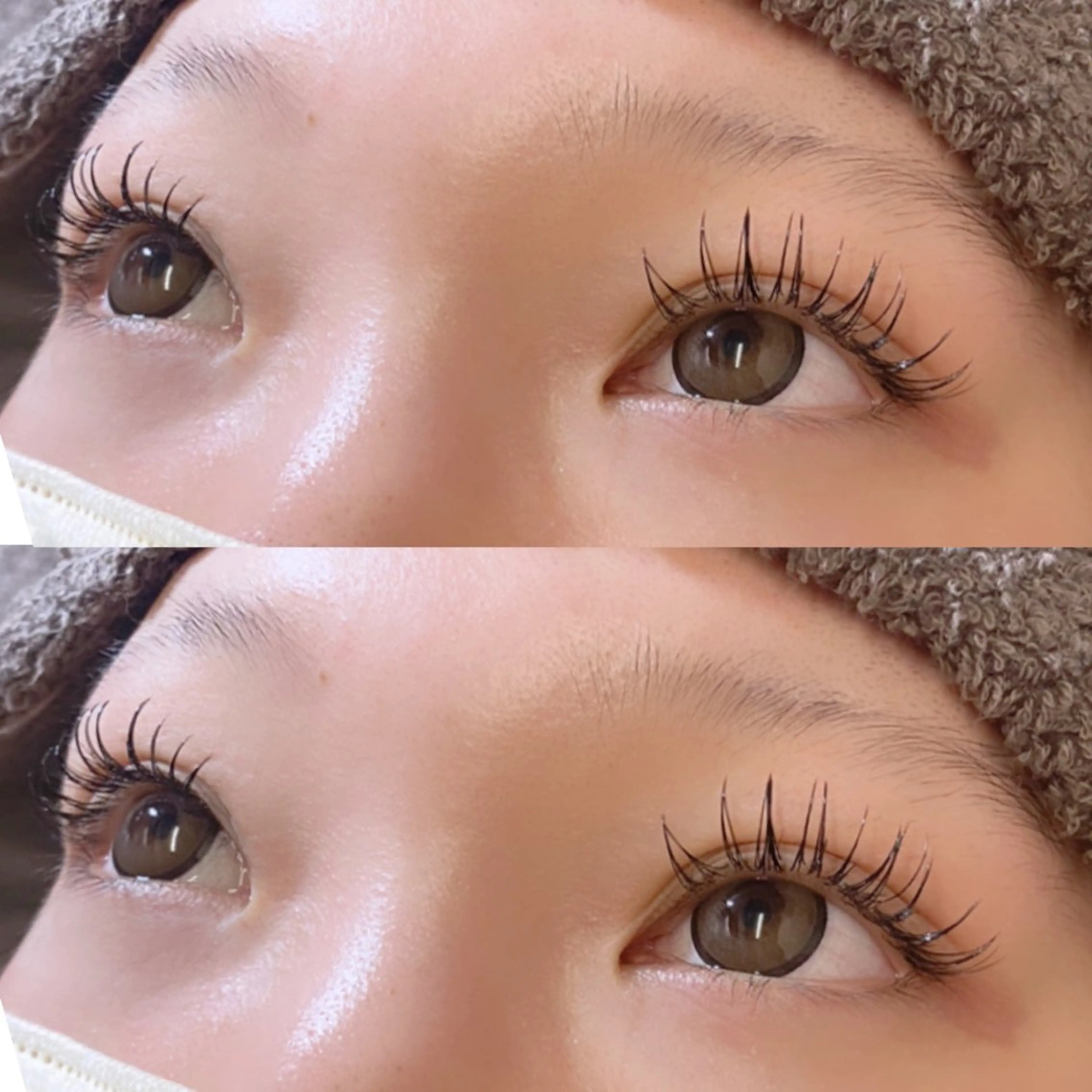 マツエク・マツパ フラットラッシュ 🎀 amii Hitomi  🎀のマツエク・マツパデザイン