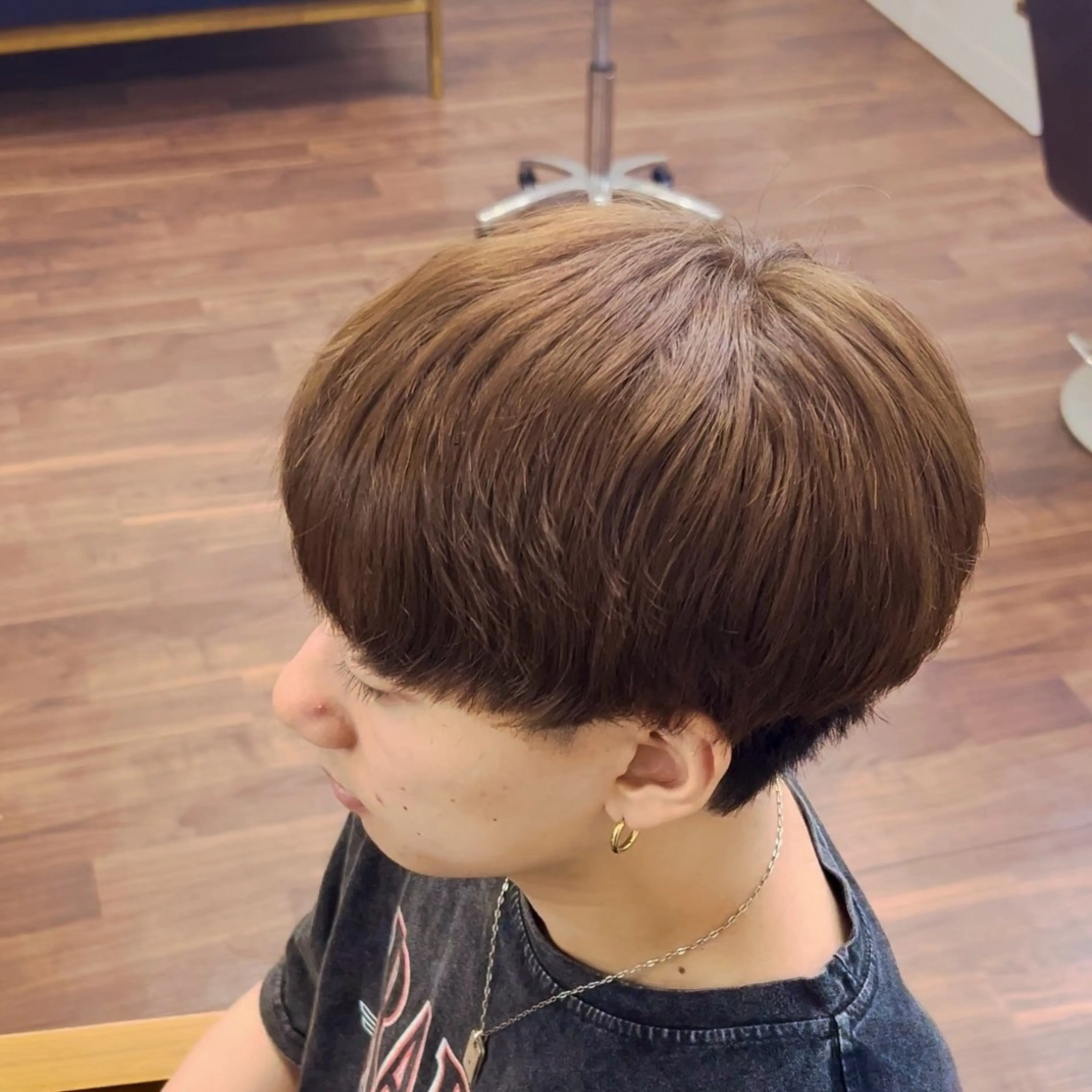 メンズ マッシュ カット Rikito 予約リクエストご案内のヘアスタイル