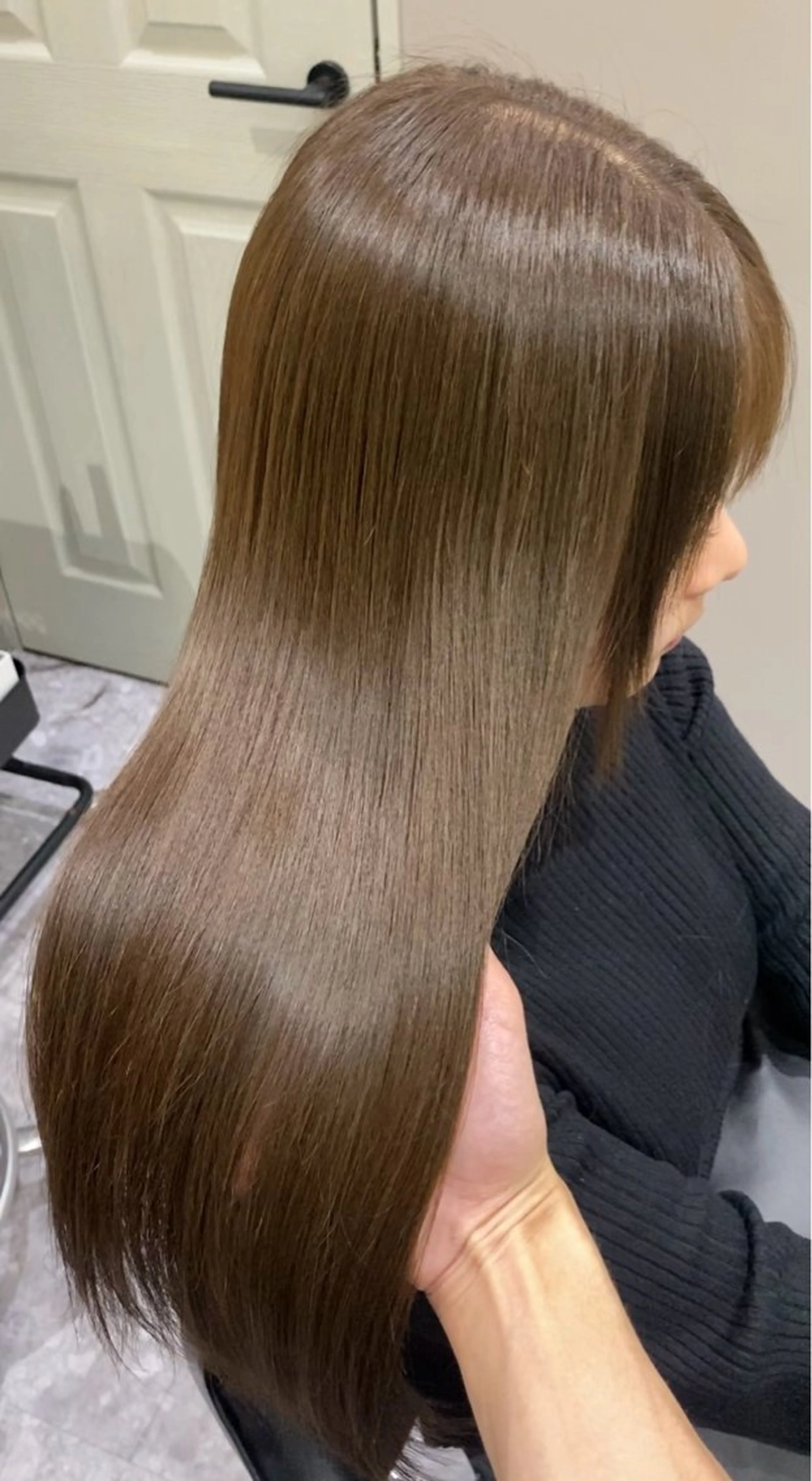 【ご新規様人気No.1🥇】透明感カラー🫧➕3stepトリートメントの写真