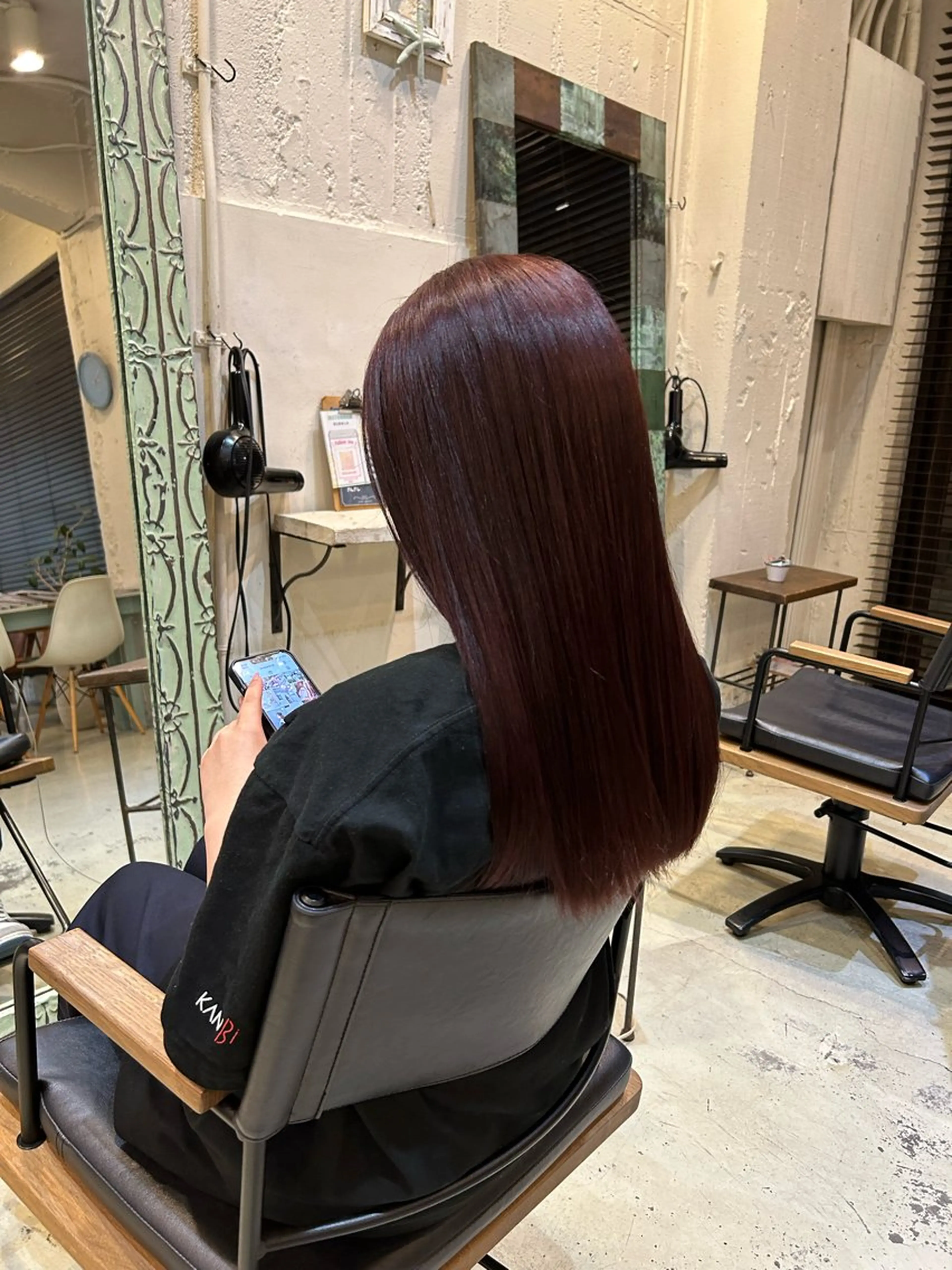 カラー レッドカラー 🪴 Rimi🪴のヘアスタイル