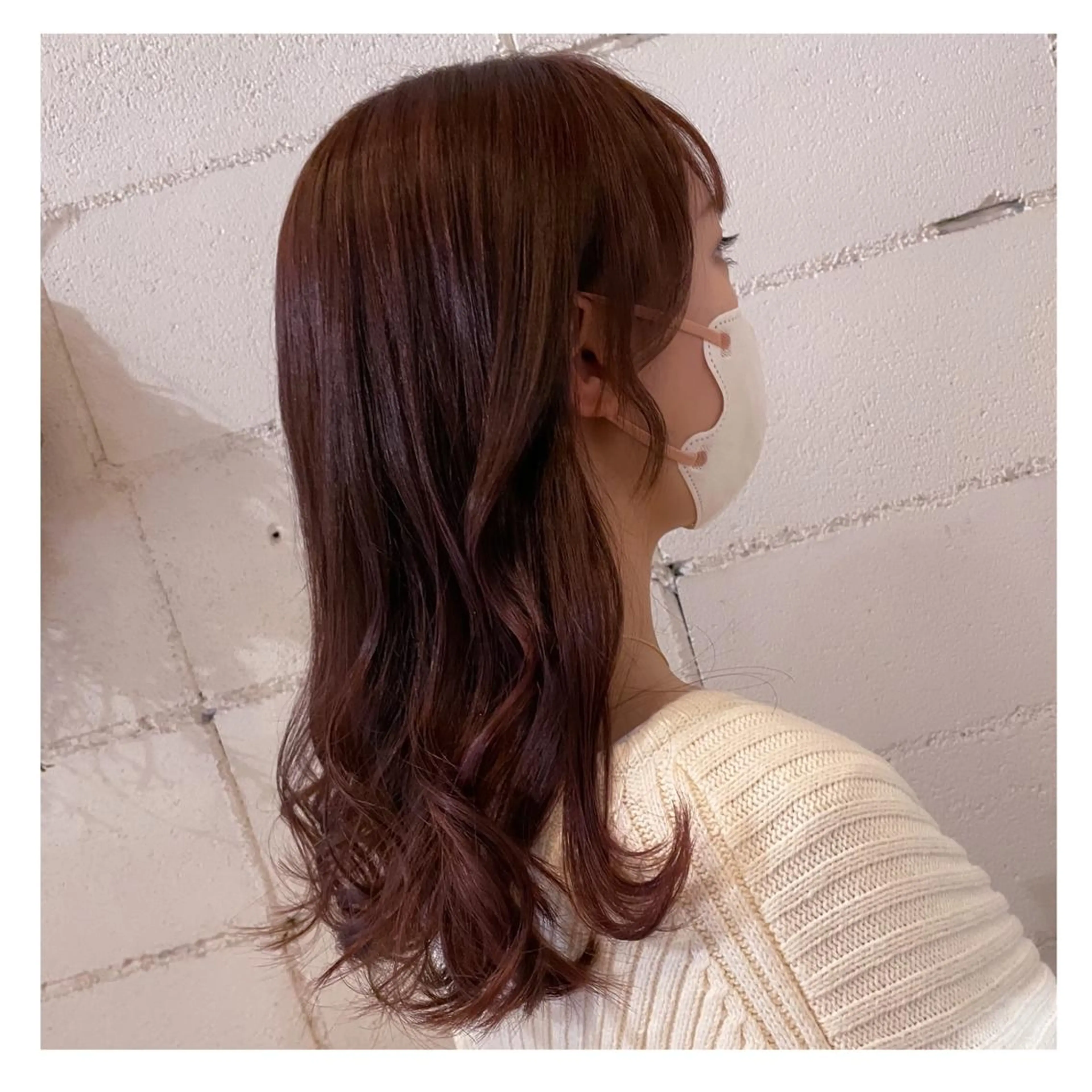 ロング カラー ラベンダーカラー ピンクカラー ピンクラベンダー ❁⃘ ち だ り さ ❁⃘のヘアスタイル