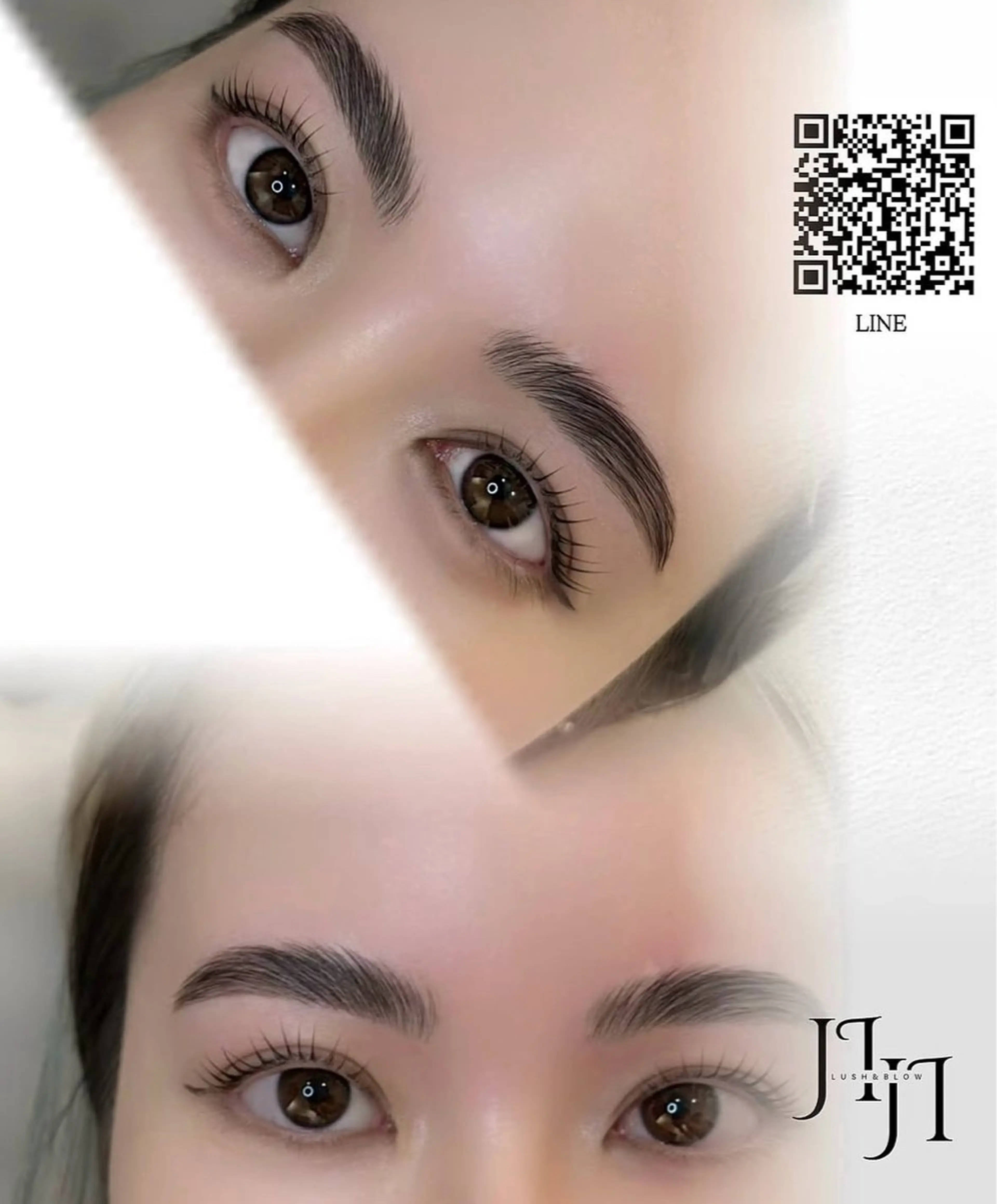 限定まつ毛パーマ&ハリウッドブロウwax脱毛込みの写真