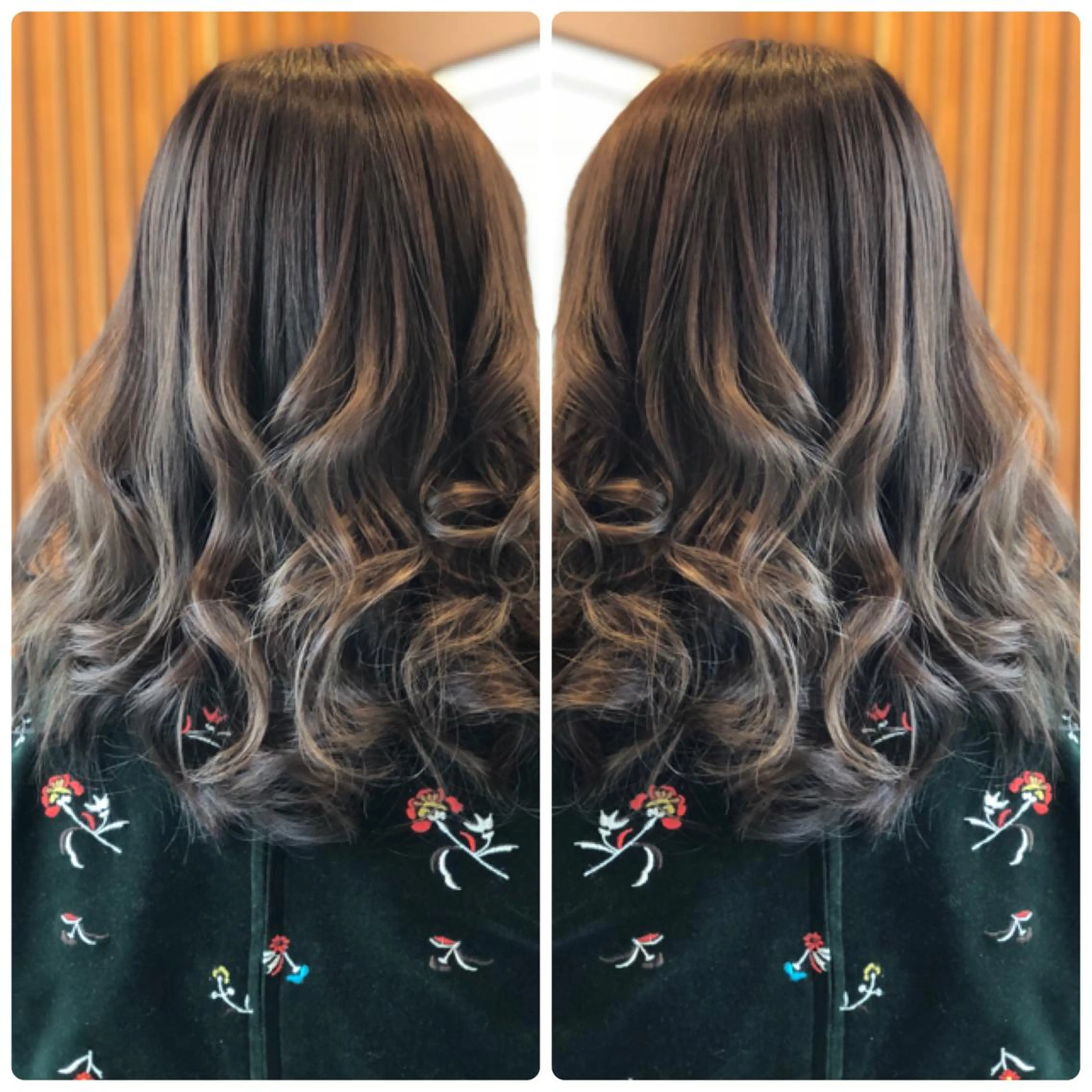 {朝のひと手間省略‼️ゆるふわスタイル✨}ダメージレスコスメパーマ&カット&コーティングトリートメントの写真