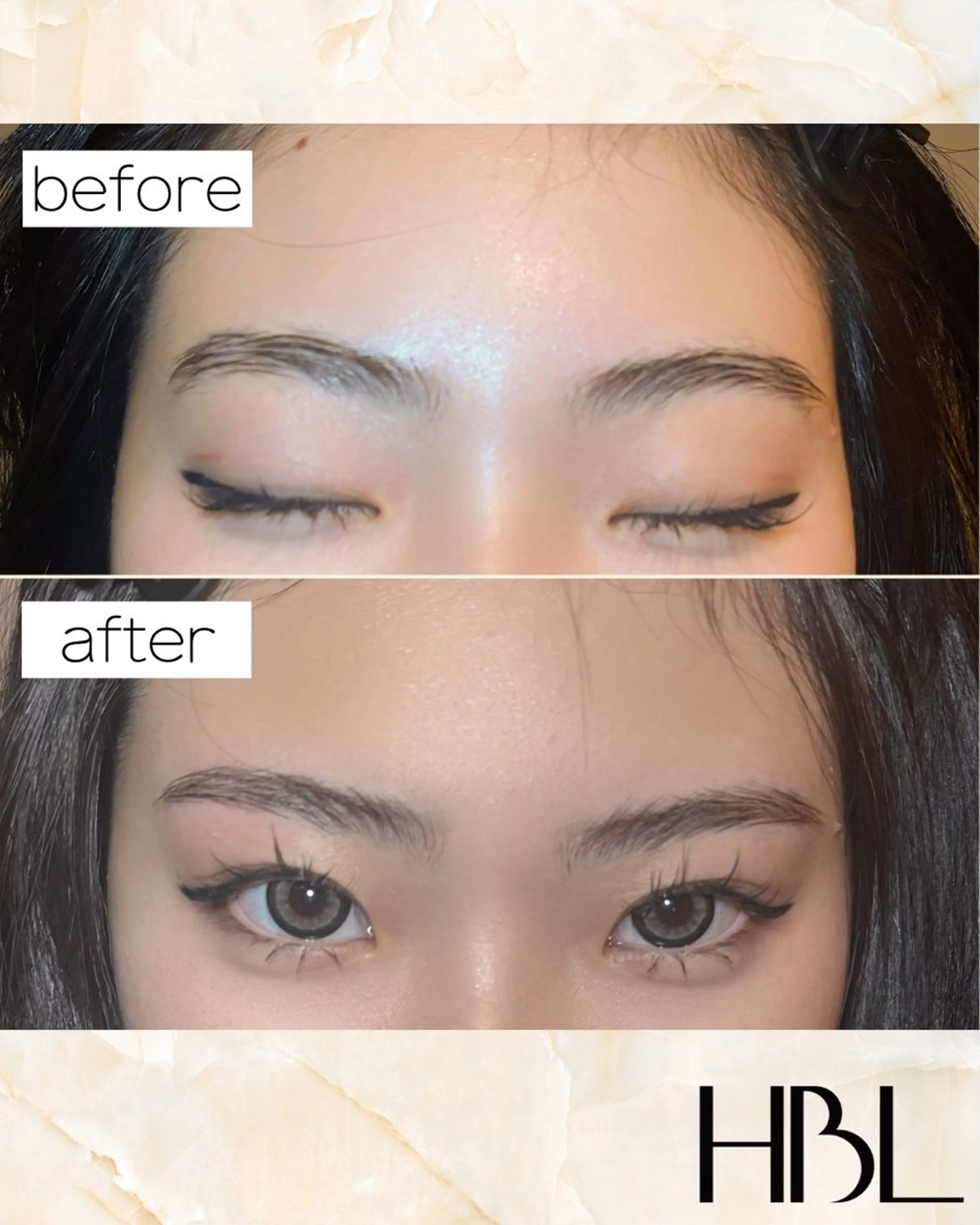 アイブロウ HBL公式推奨サロン 【Lio】あやの眉毛・アイブロウイメージ